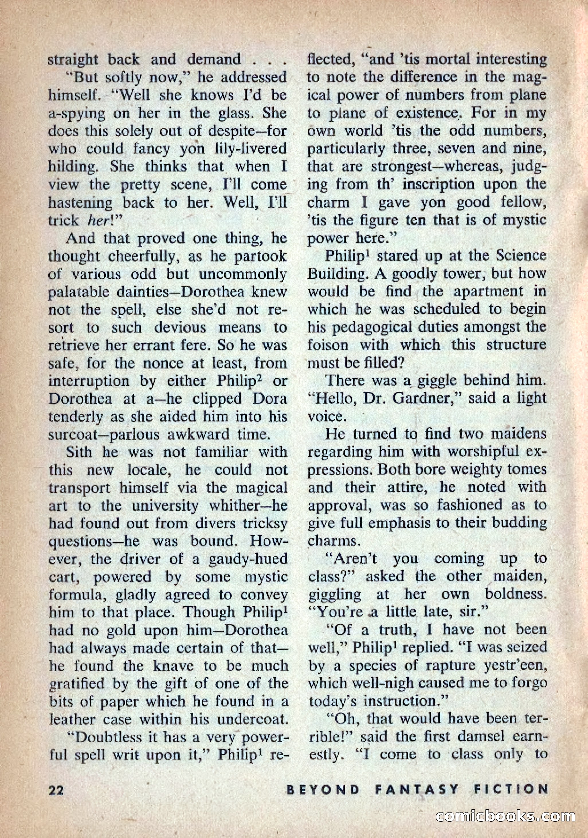 Beyond Fantasy Fiction, Vol. 1, No. 4 — page 25 of 165