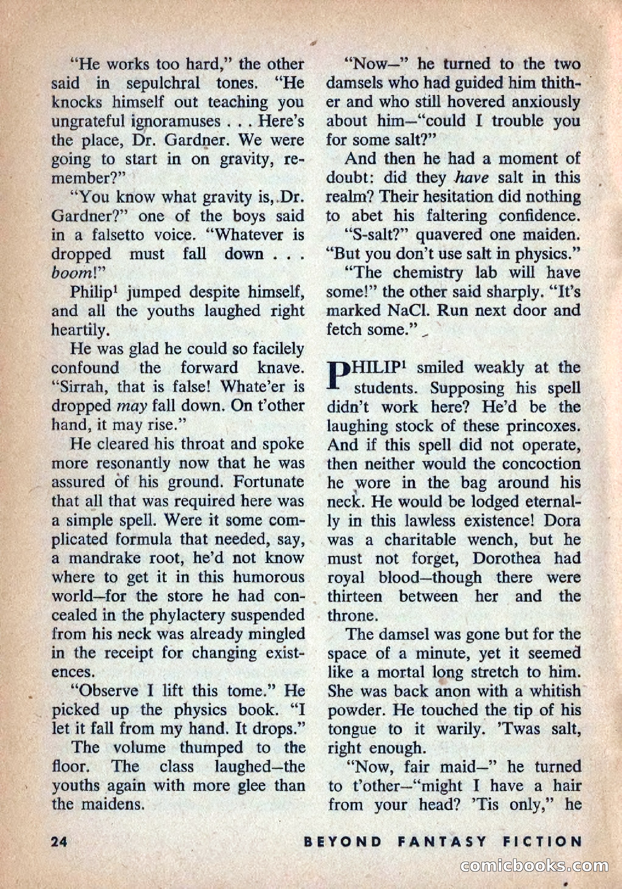 Beyond Fantasy Fiction, Vol. 1, No. 4 — page 27 of 165