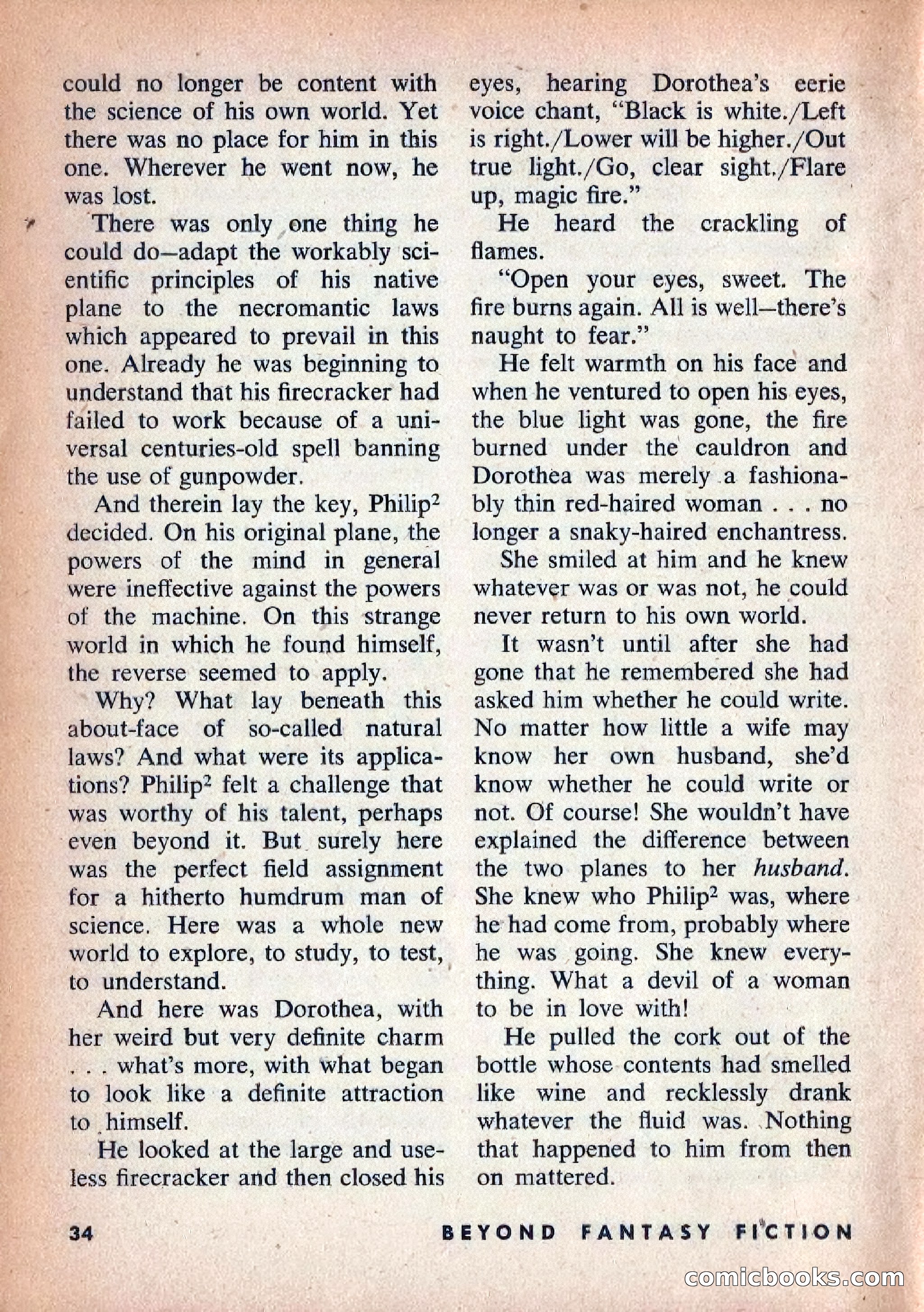 Beyond Fantasy Fiction, Vol. 1, No. 4 — page 37 of 165