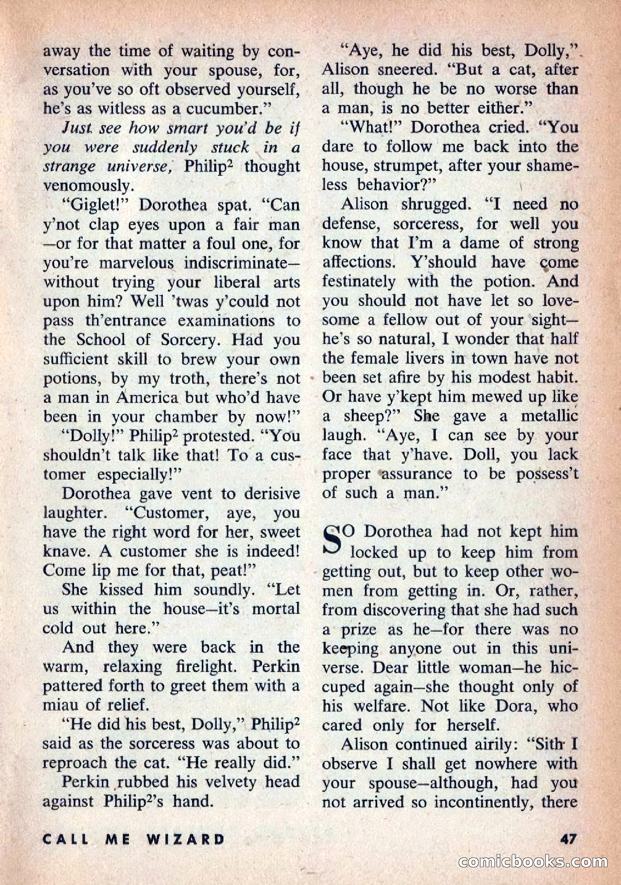 Beyond Fantasy Fiction, Vol. 1, No. 4 — page 50 of 165