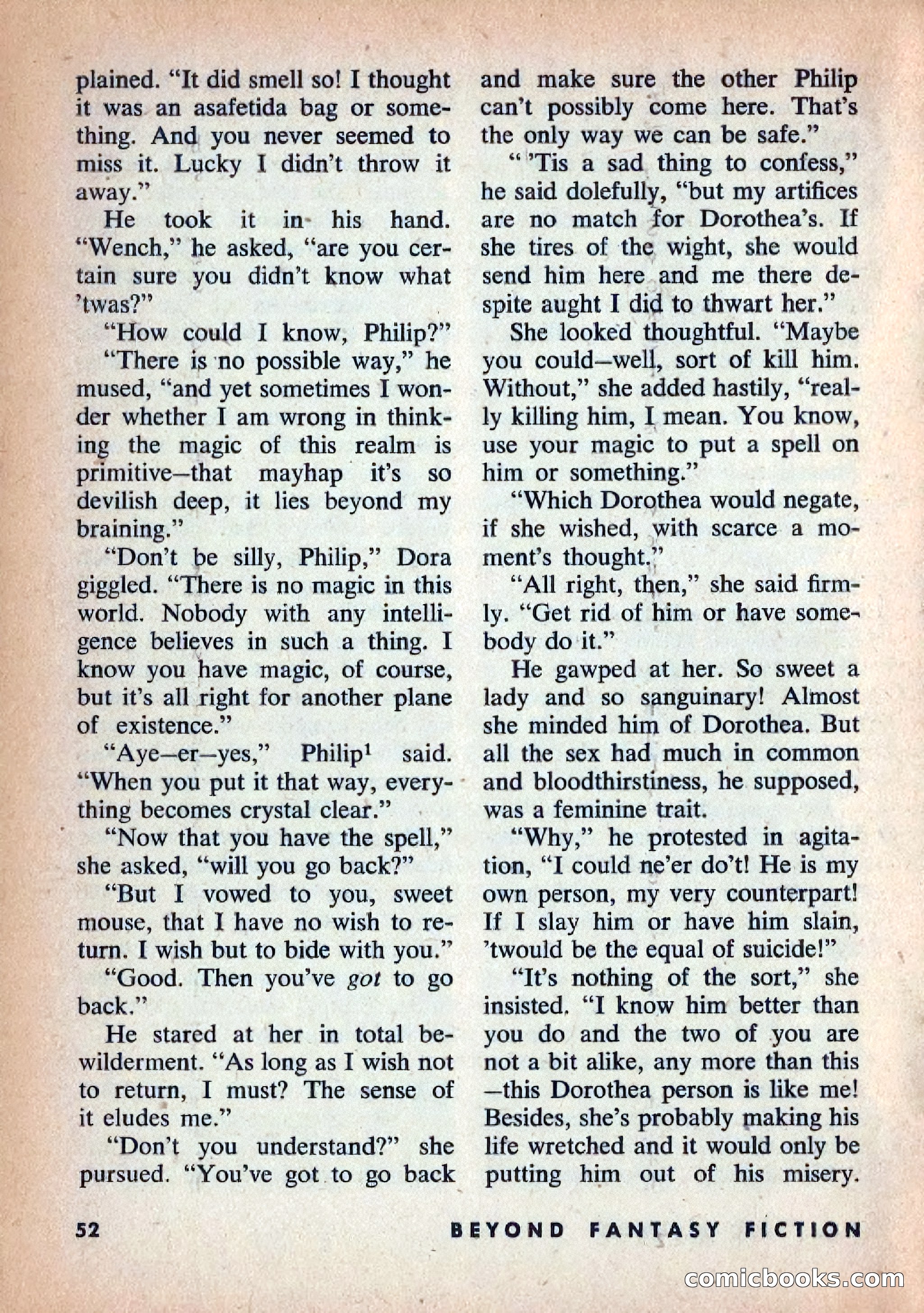 Beyond Fantasy Fiction, Vol. 1, No. 4 — page 55 of 165