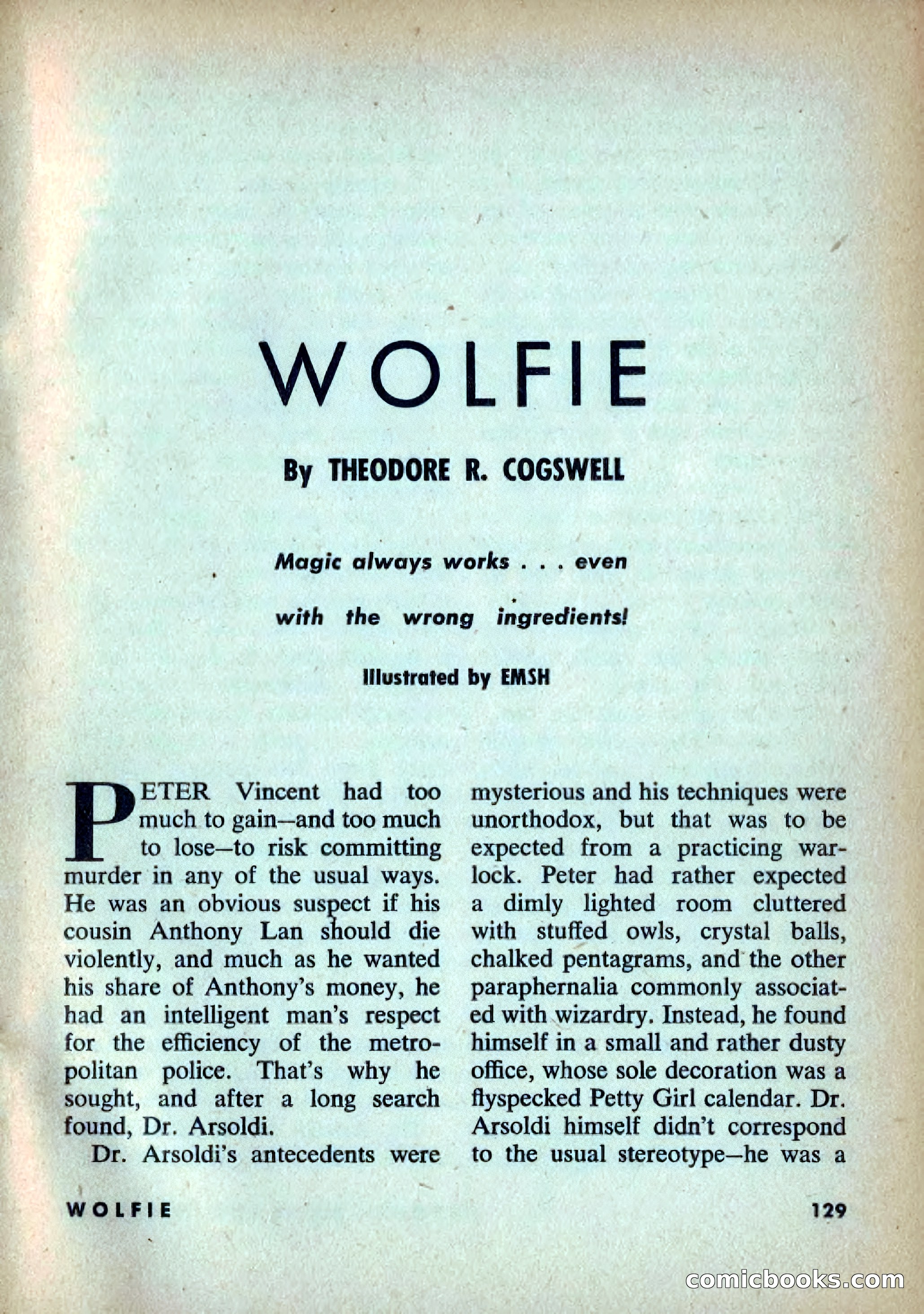 Beyond Fantasy Fiction, Vol. 1, No. 4 — page 132 of 165