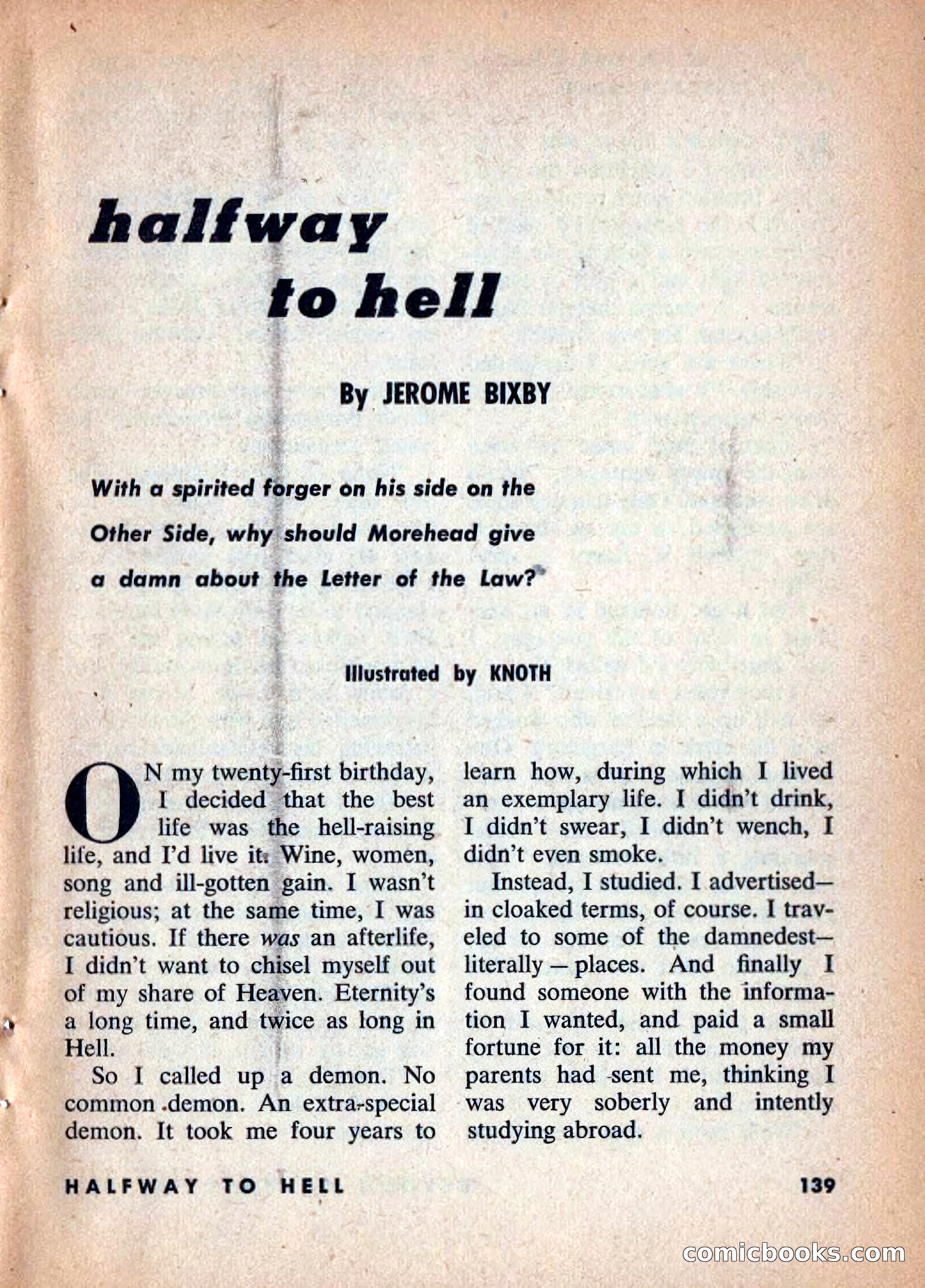 Beyond Fantasy Fiction, Vol. 1, No. 4 — page 142 of 165