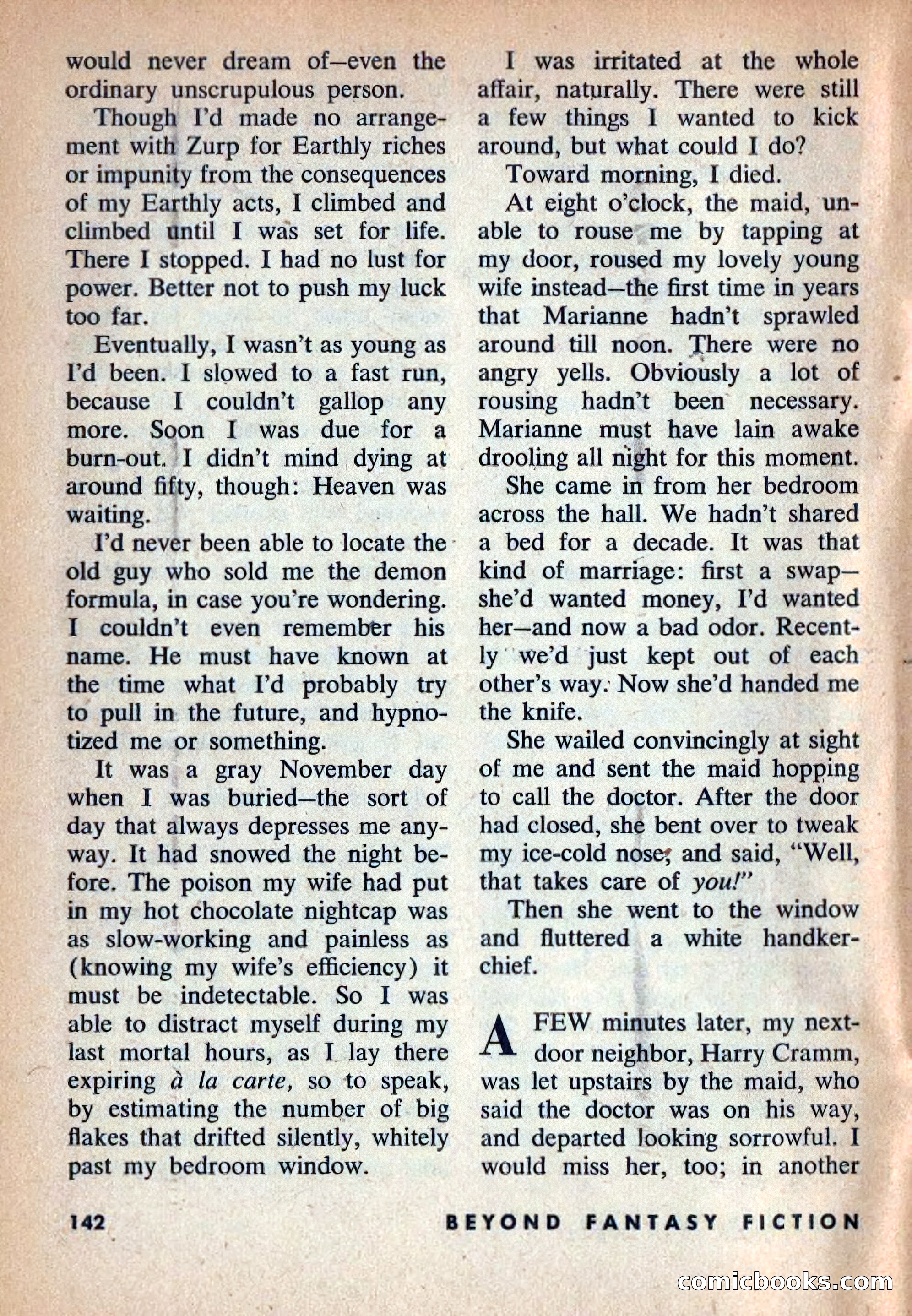 Beyond Fantasy Fiction, Vol. 1, No. 4 — page 145 of 165