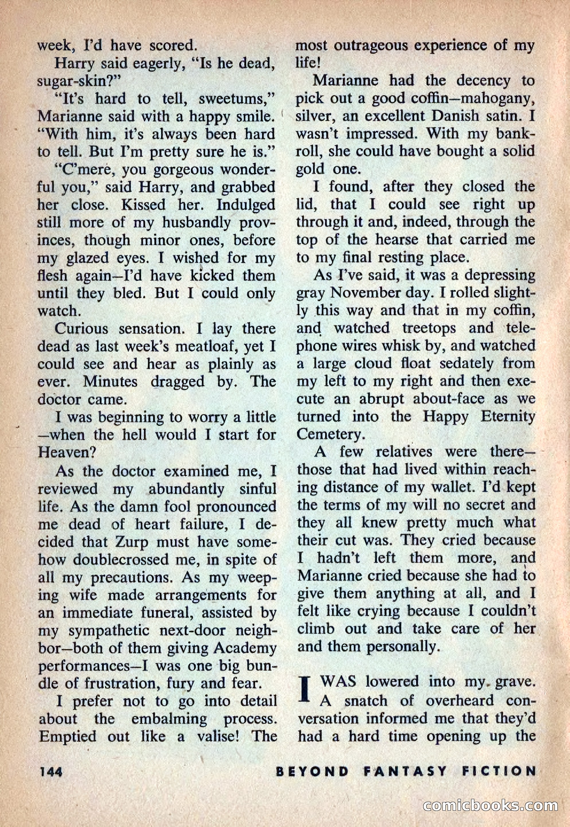 Beyond Fantasy Fiction, Vol. 1, No. 4 — page 147 of 165