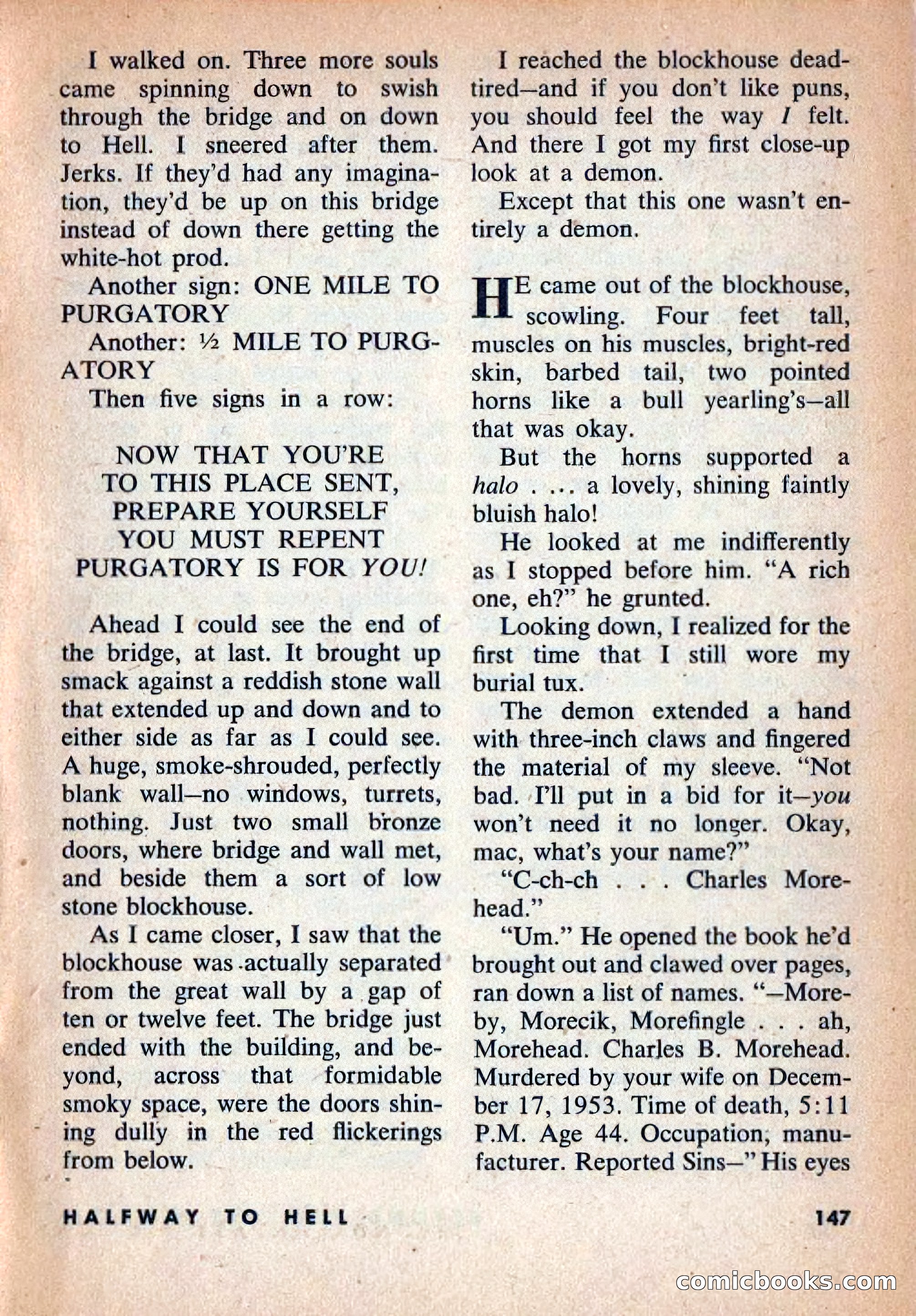 Beyond Fantasy Fiction, Vol. 1, No. 4 — page 150 of 165