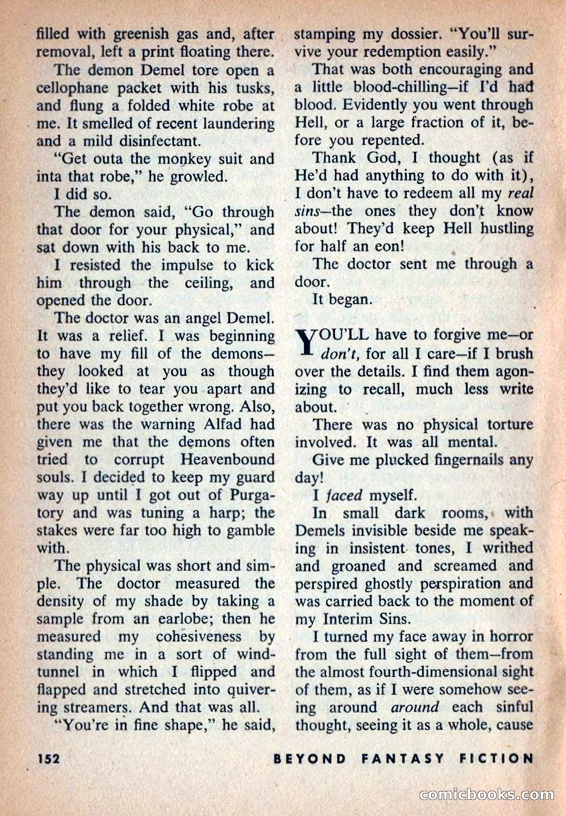 Beyond Fantasy Fiction, Vol. 1, No. 4 — page 155 of 165
