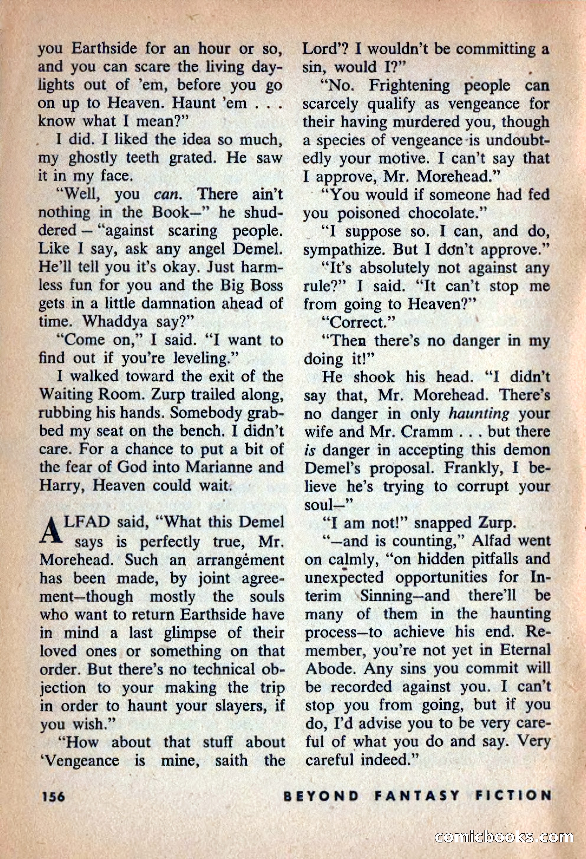Beyond Fantasy Fiction, Vol. 1, No. 4 — page 159 of 165
