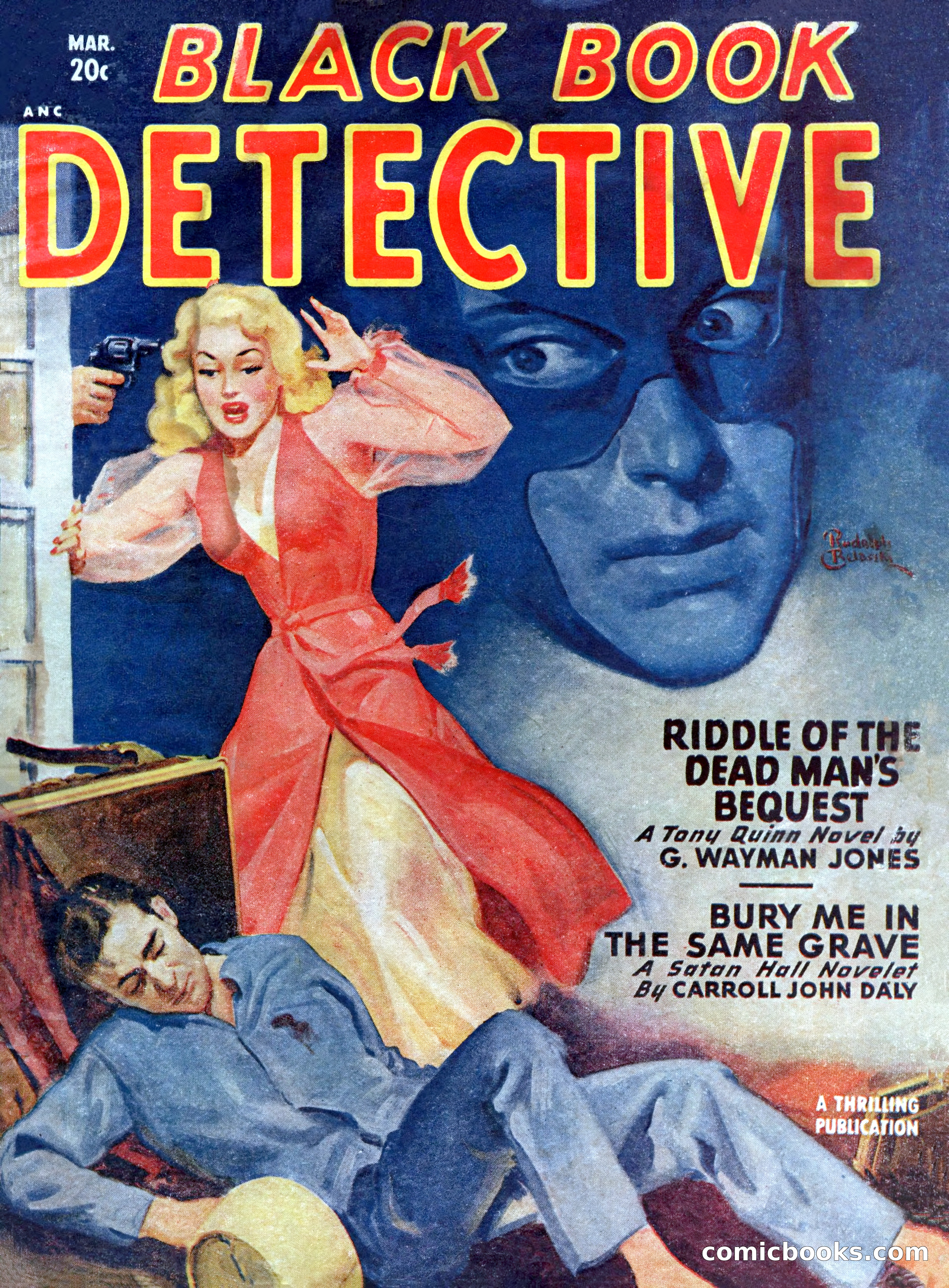 Black Book Detective, March 1949 — page 1 of 132