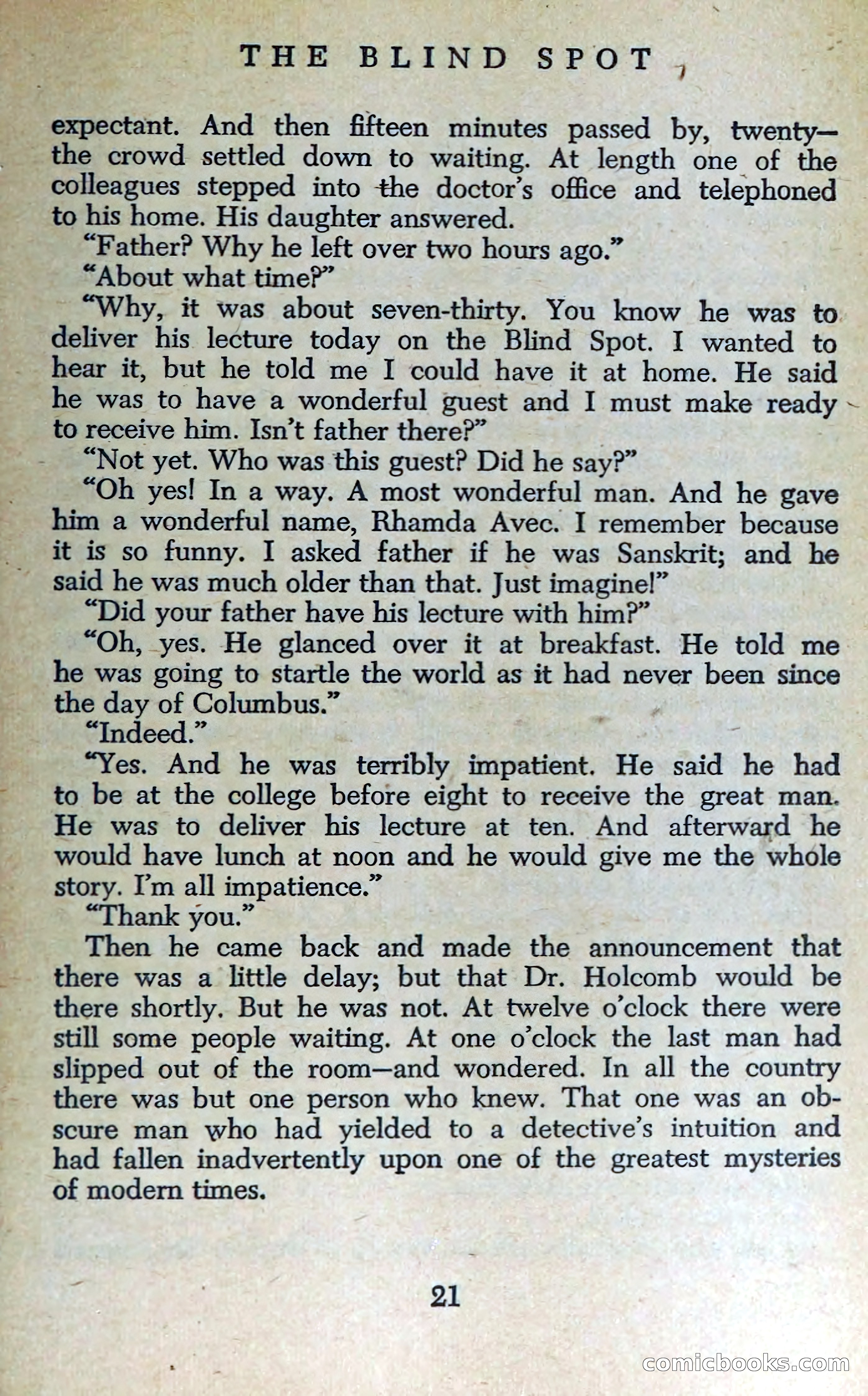 The Blind Spot — page 24 of 326