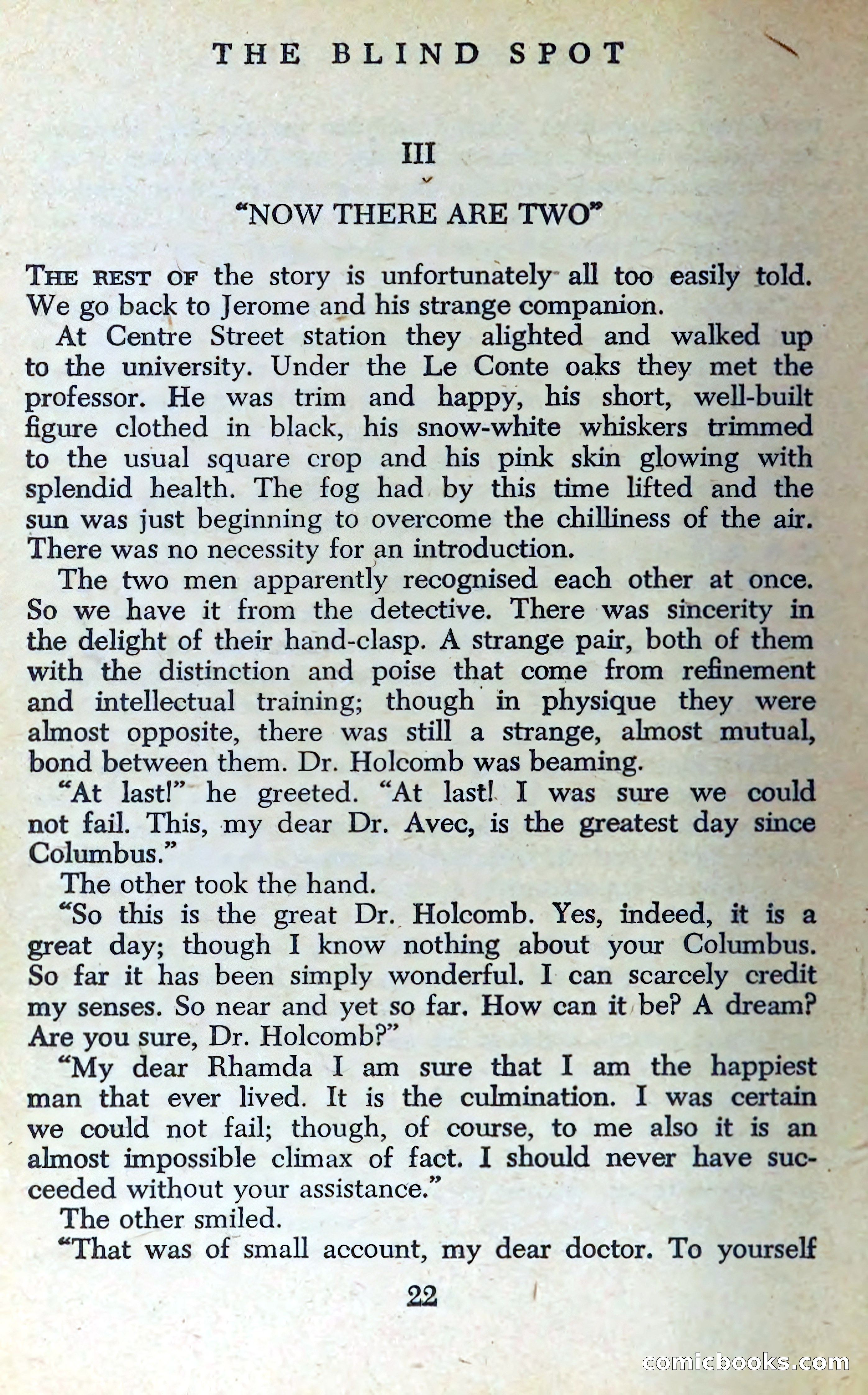 The Blind Spot — page 25 of 326