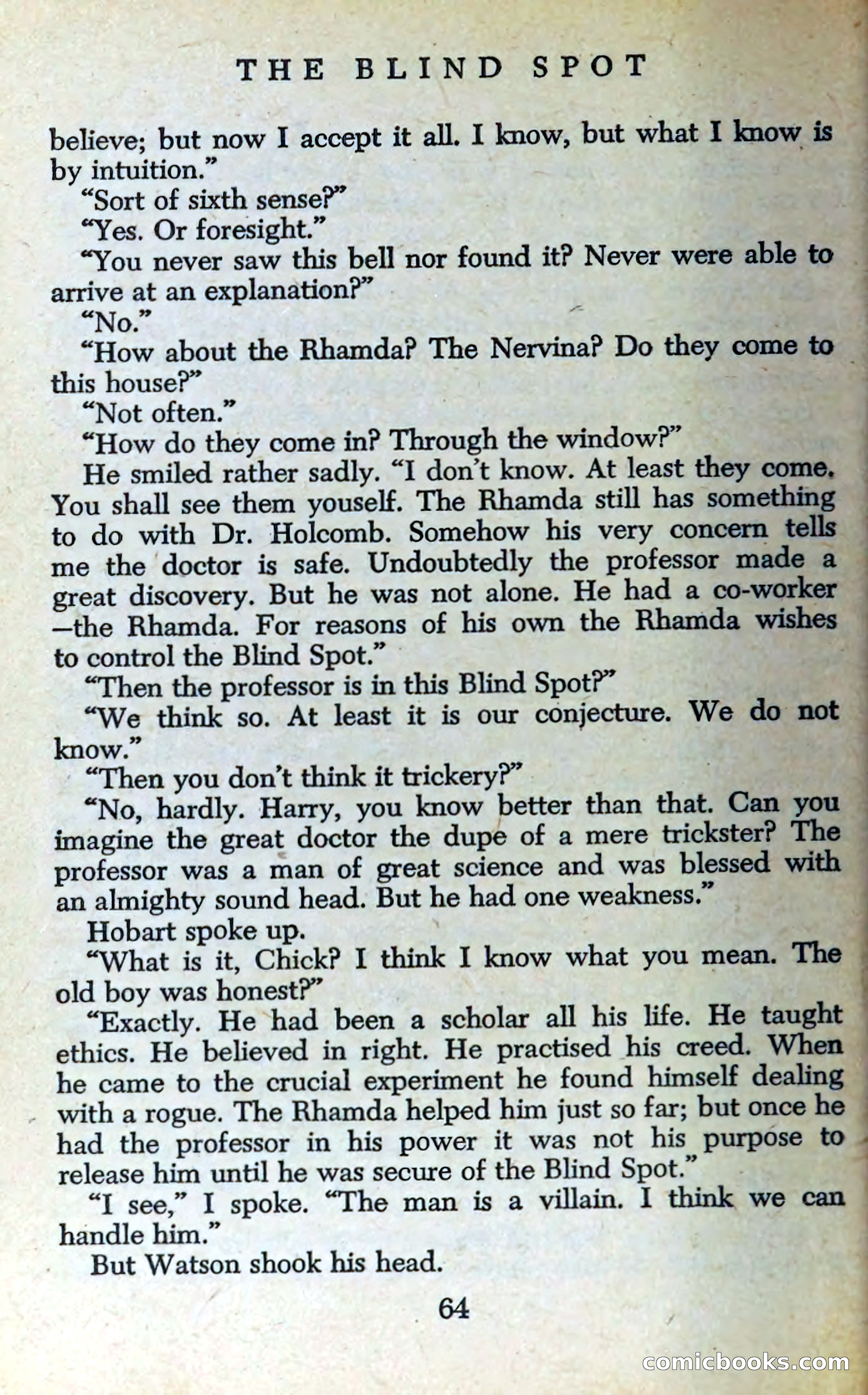 The Blind Spot — page 67 of 326