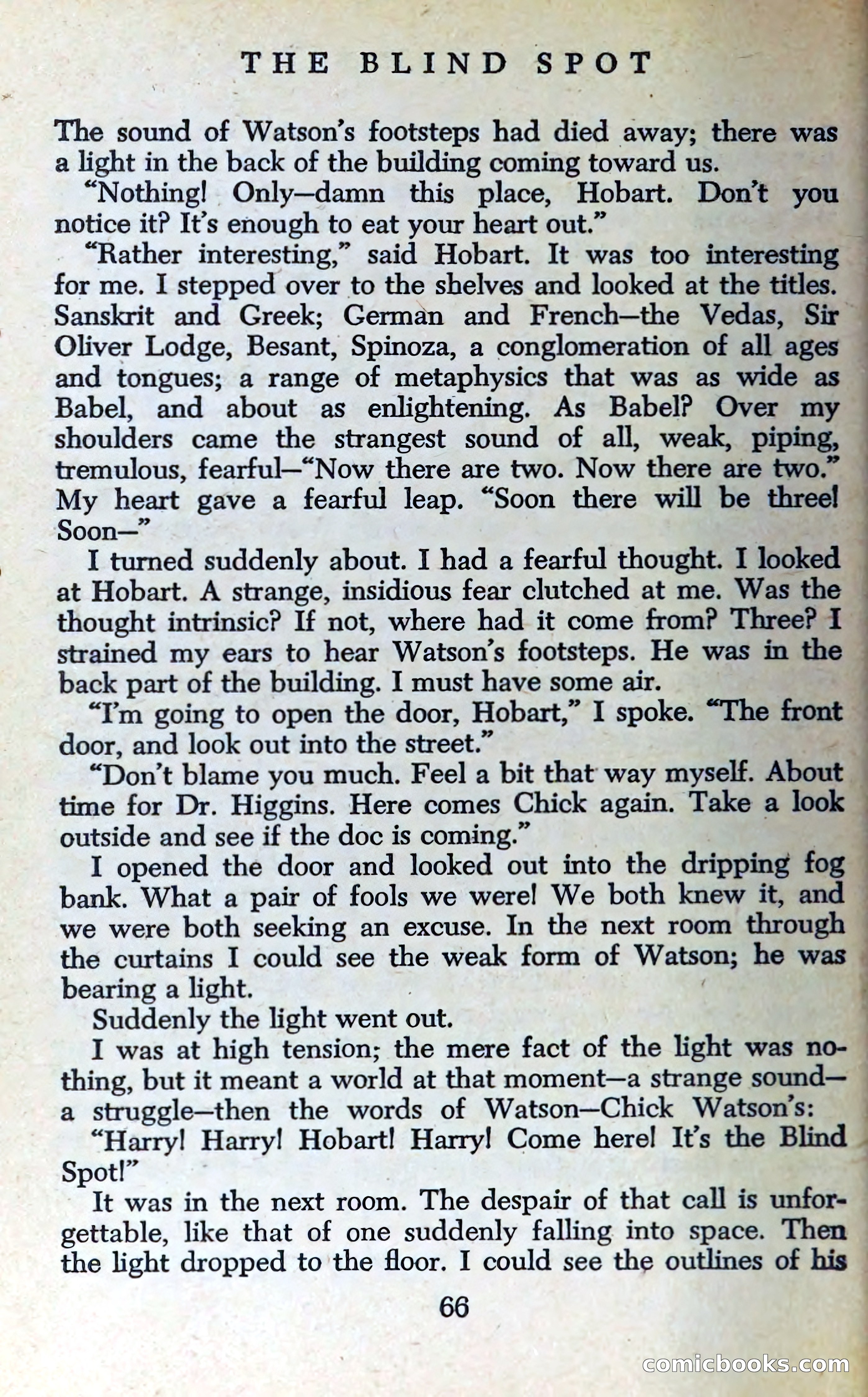 The Blind Spot — page 69 of 326