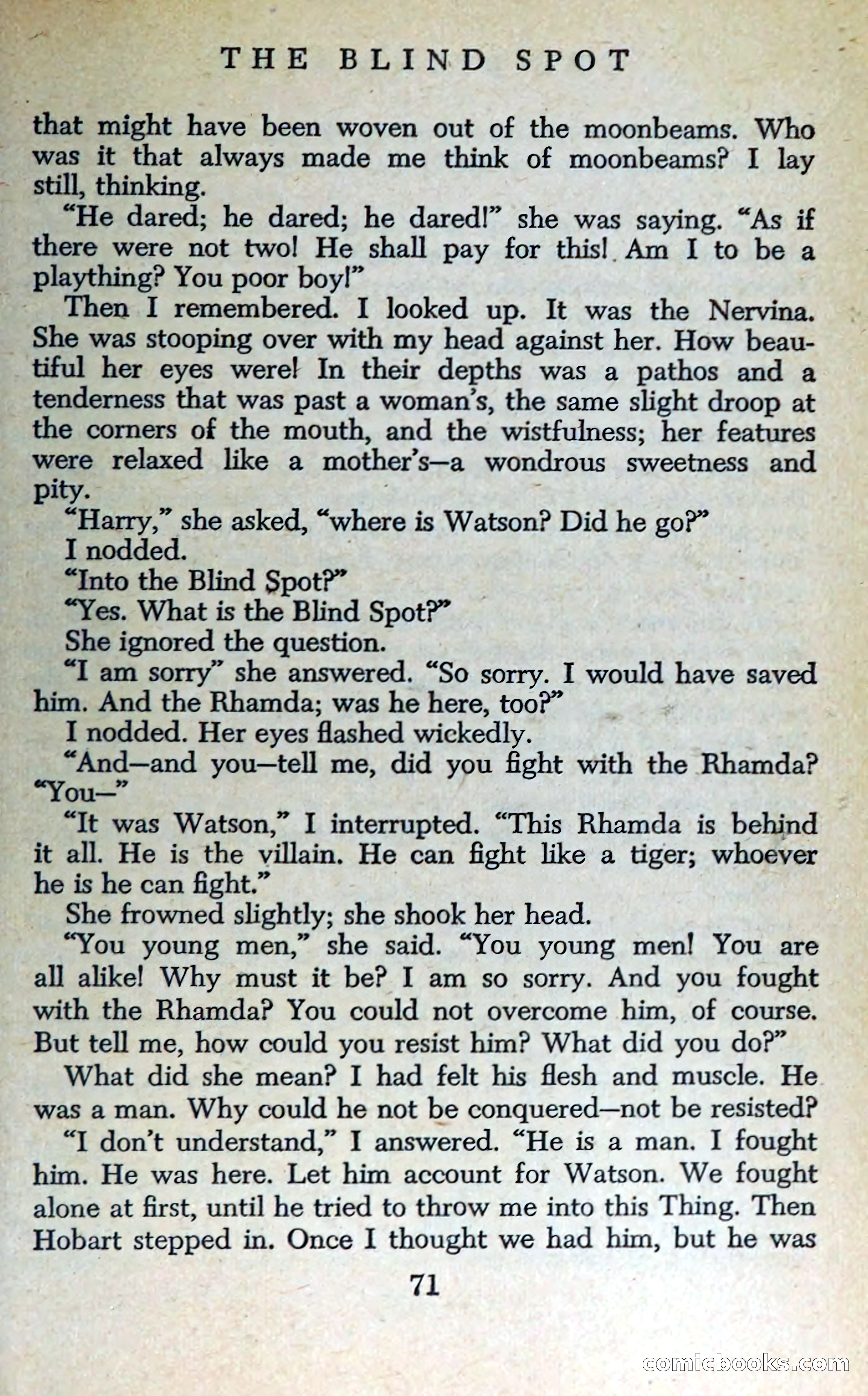 The Blind Spot — page 74 of 326