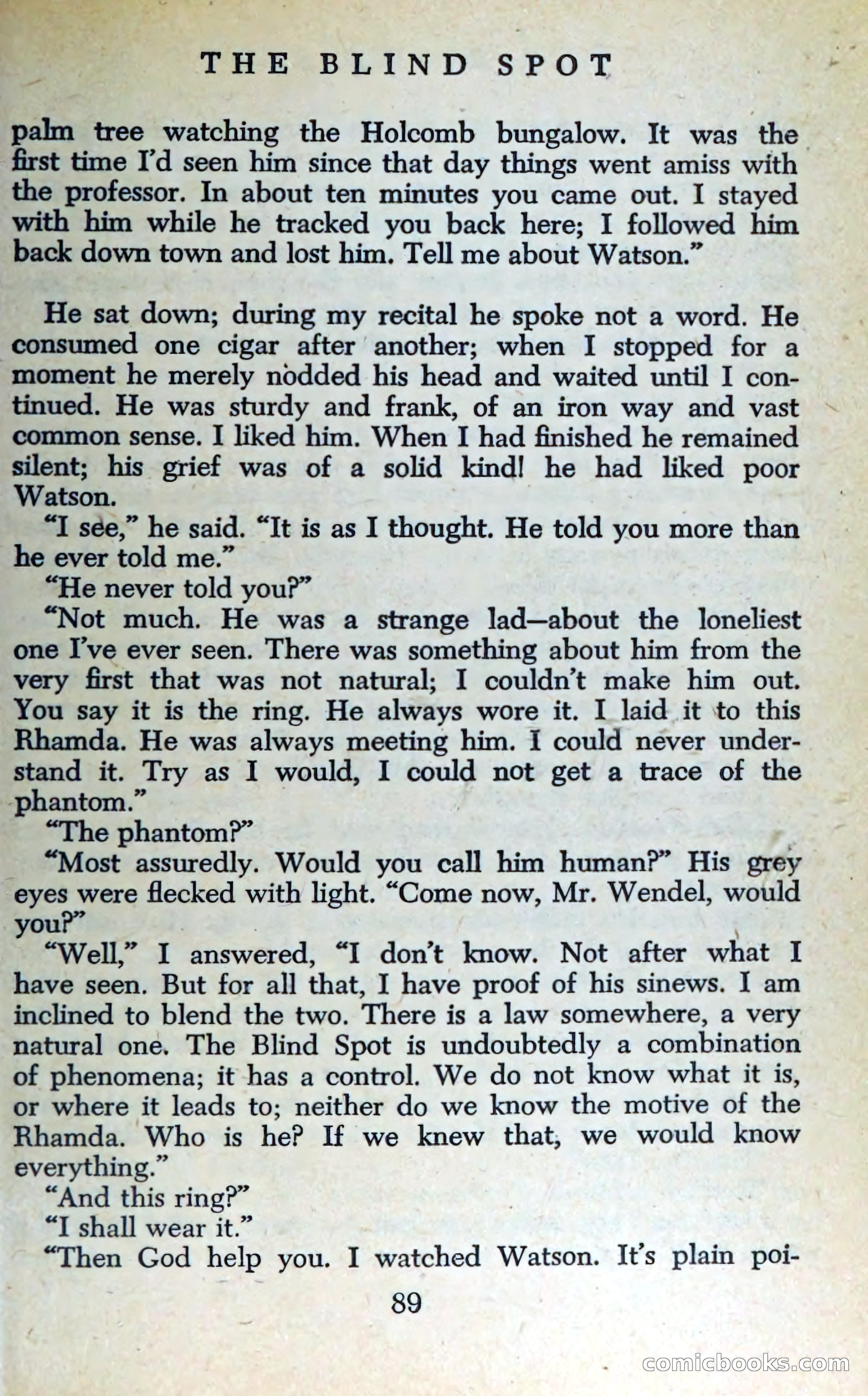 The Blind Spot — page 92 of 326
