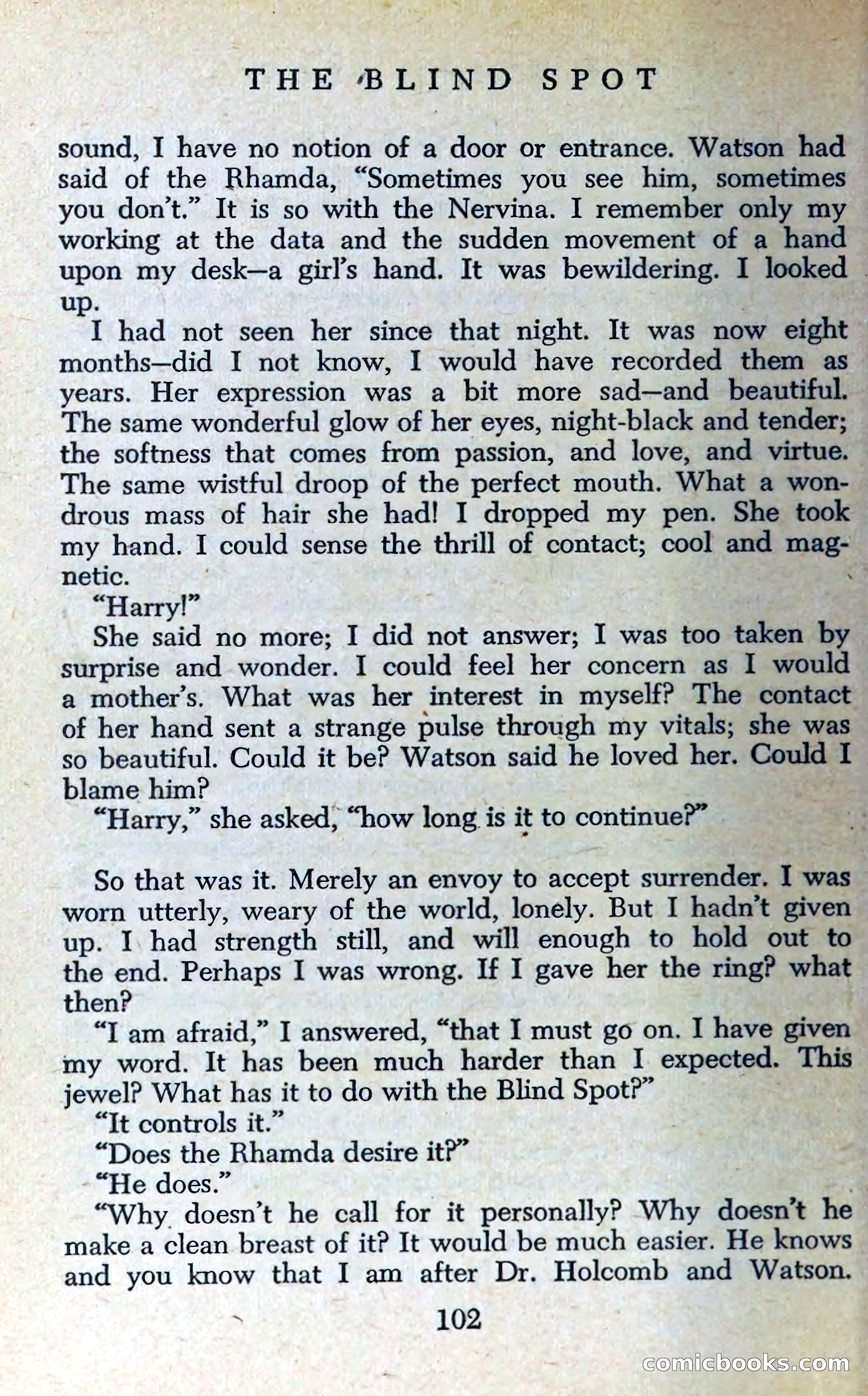 The Blind Spot — page 105 of 326