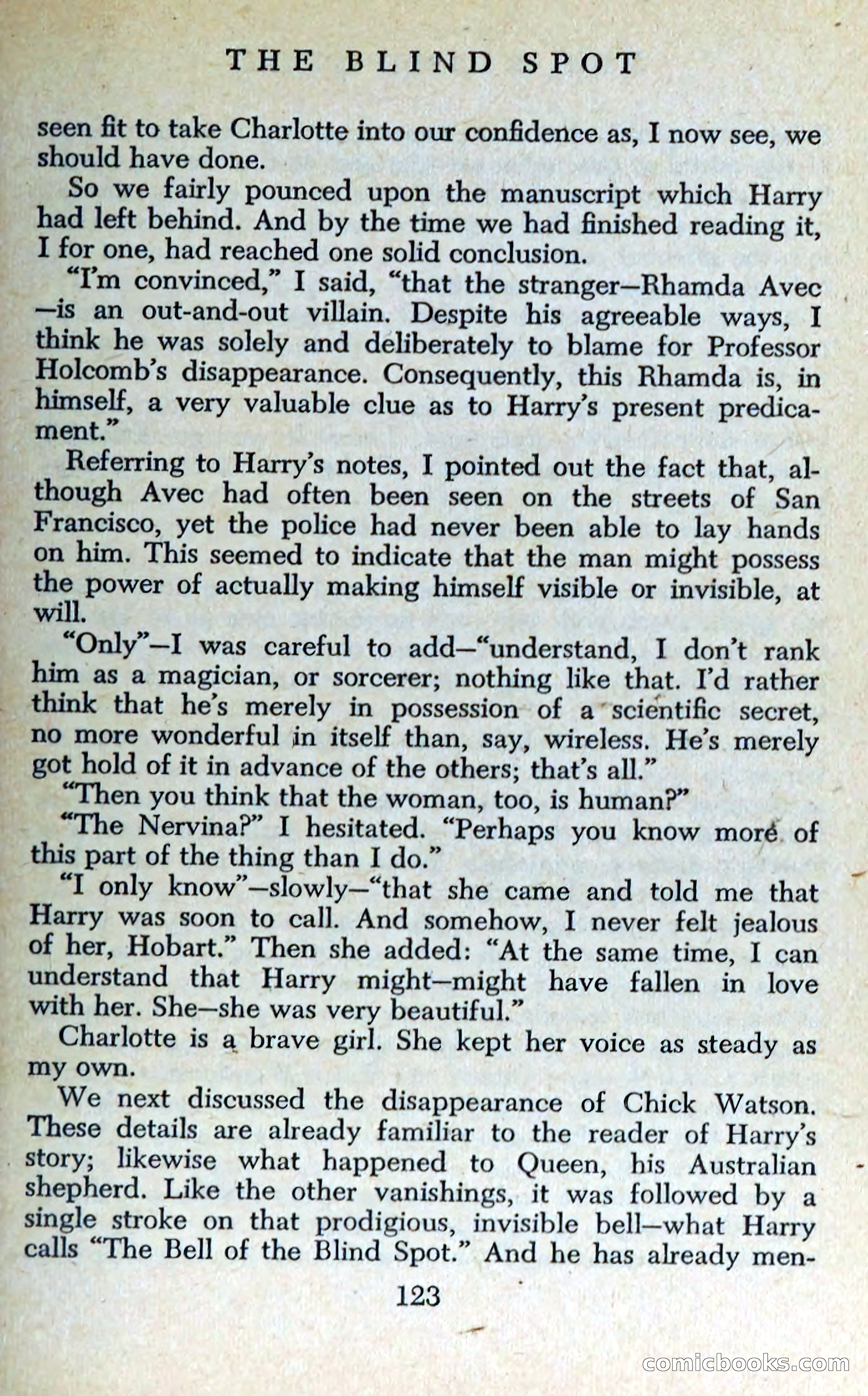 The Blind Spot — page 126 of 326