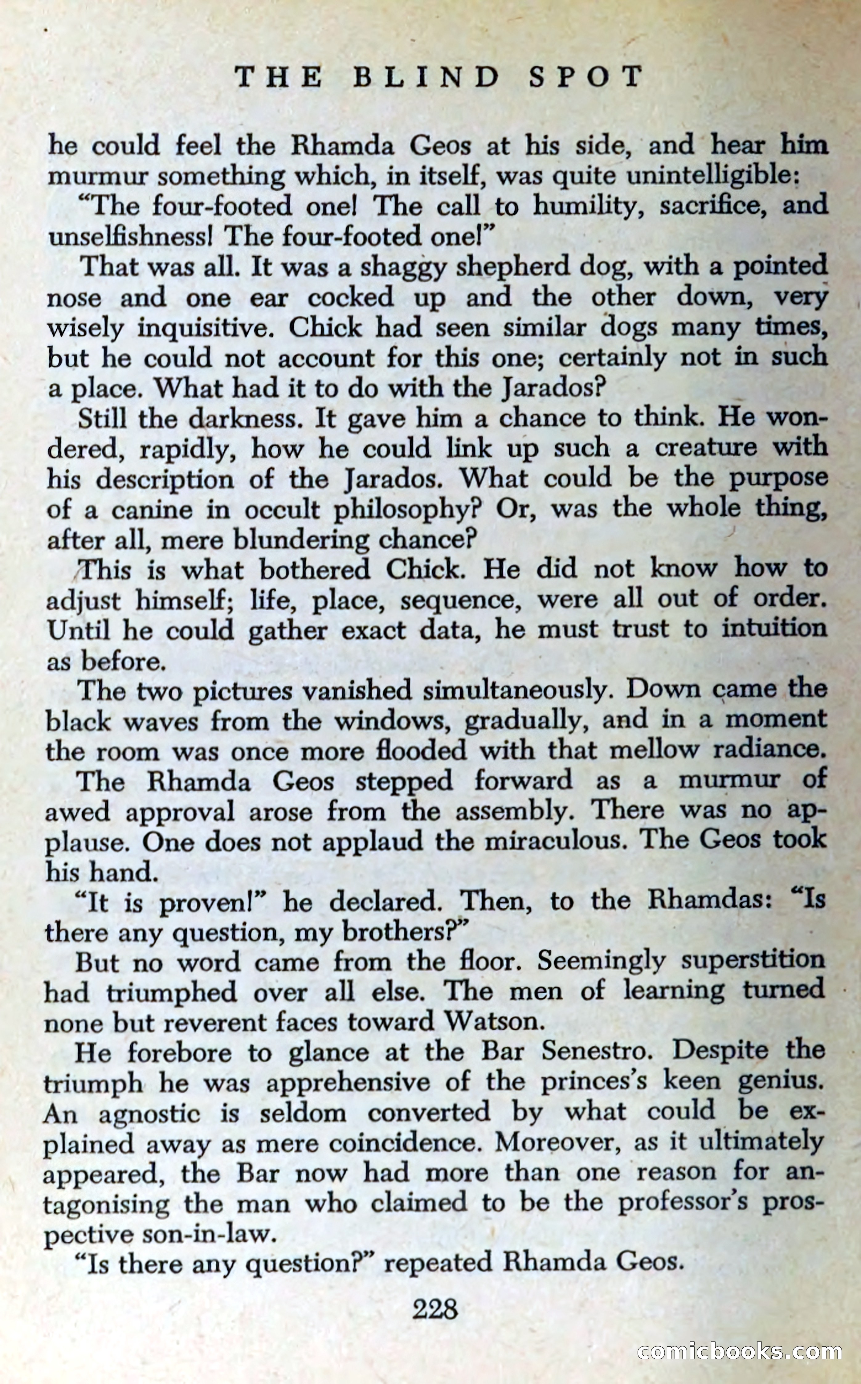 The Blind Spot — page 231 of 326