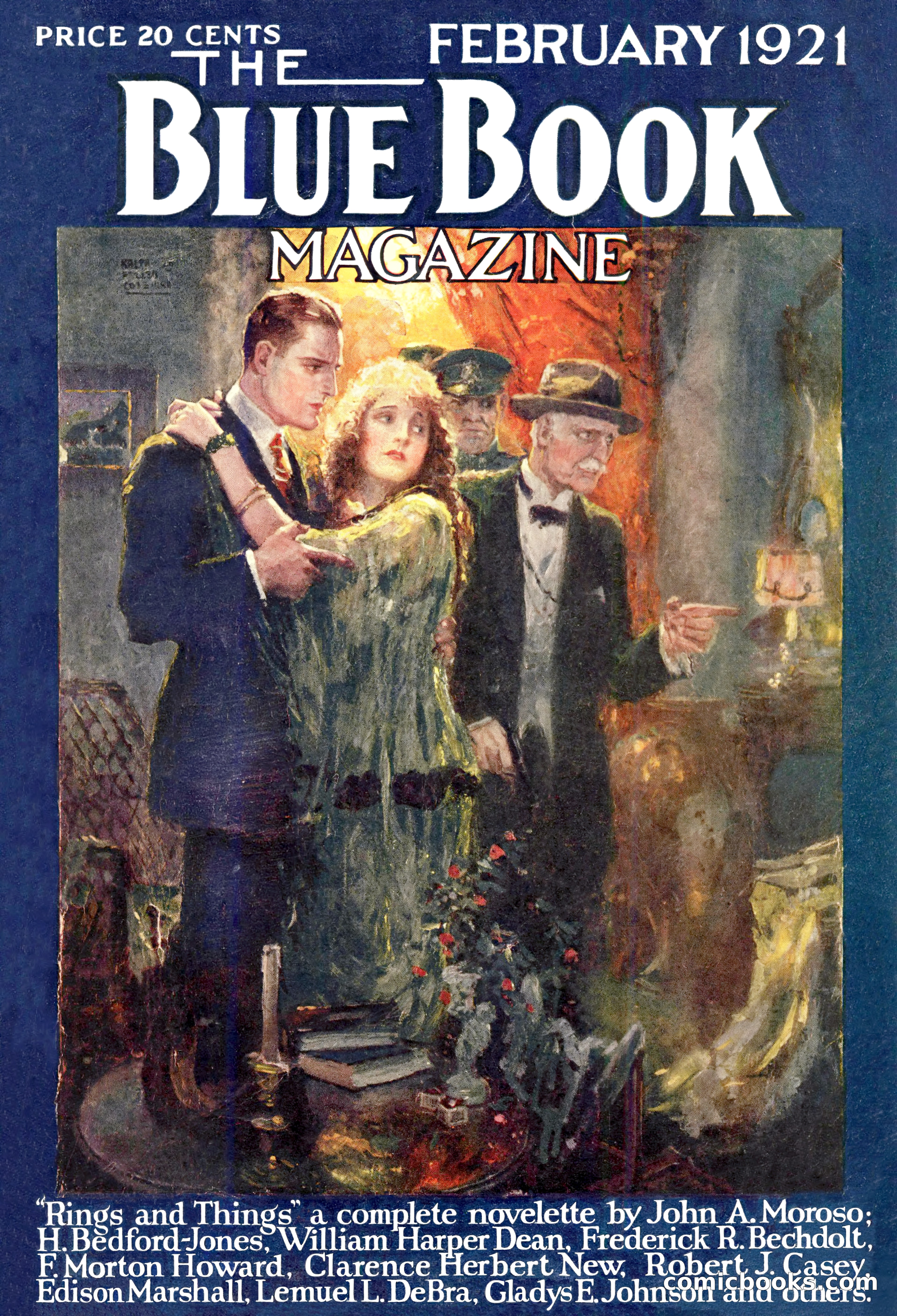 The Blue Book Magazine, February 1921 — page 1 of 212
