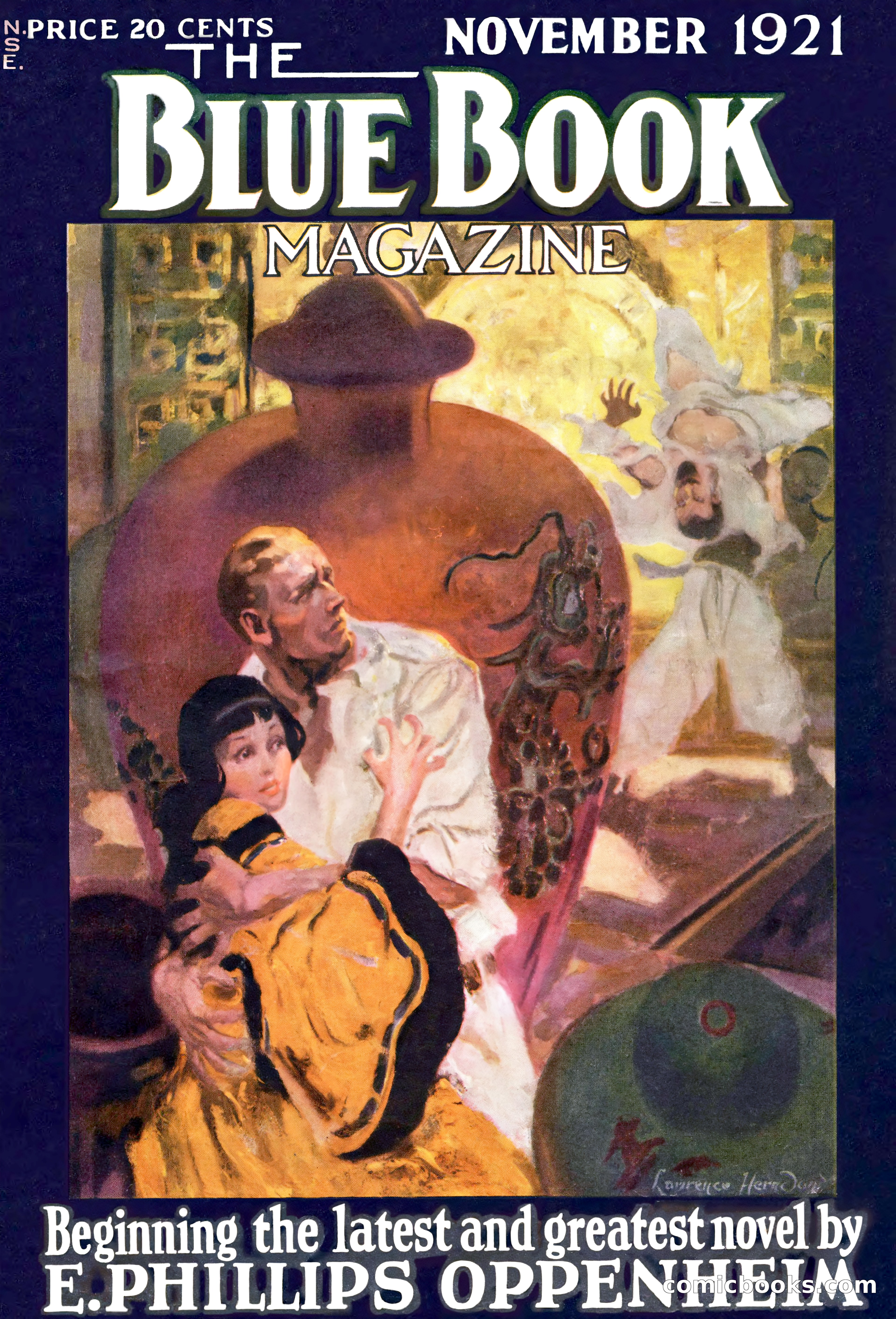 The Blue Book Magazine, November 1921 — page 1 of 212