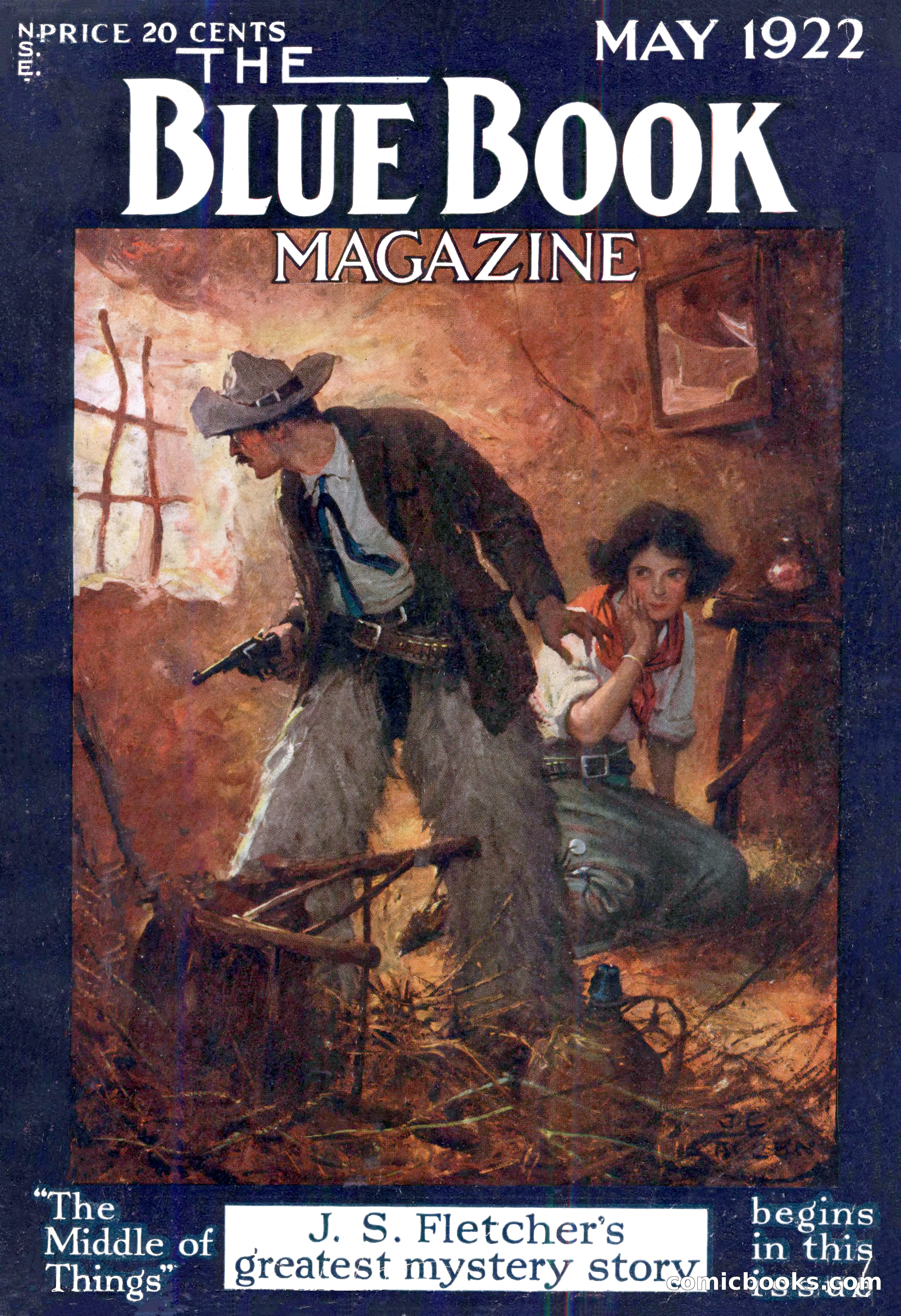 The Blue Book Magazine, May 1922 — page 1 of 208