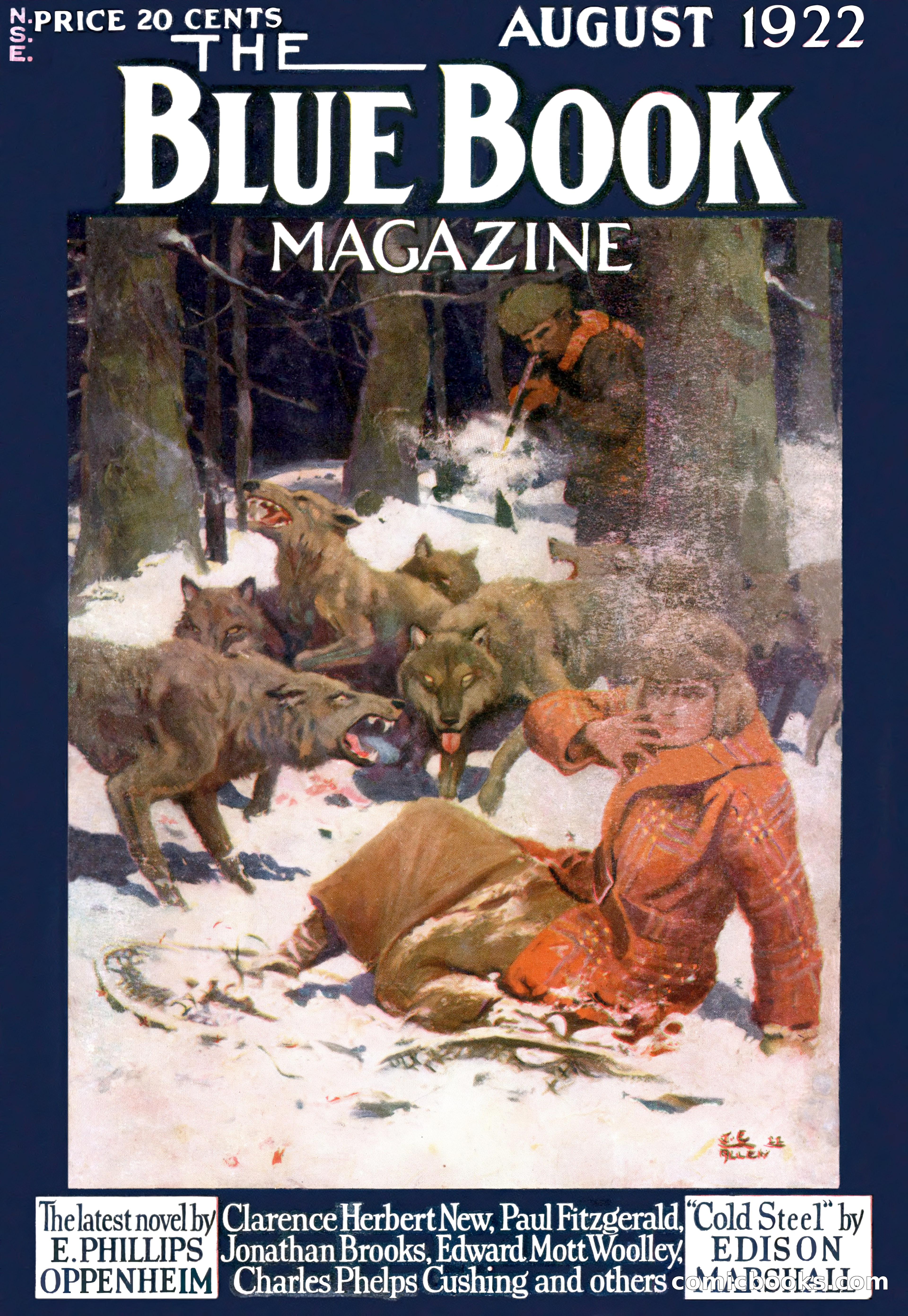 The Blue Book Magazine, August 1922 — page 1 of 208