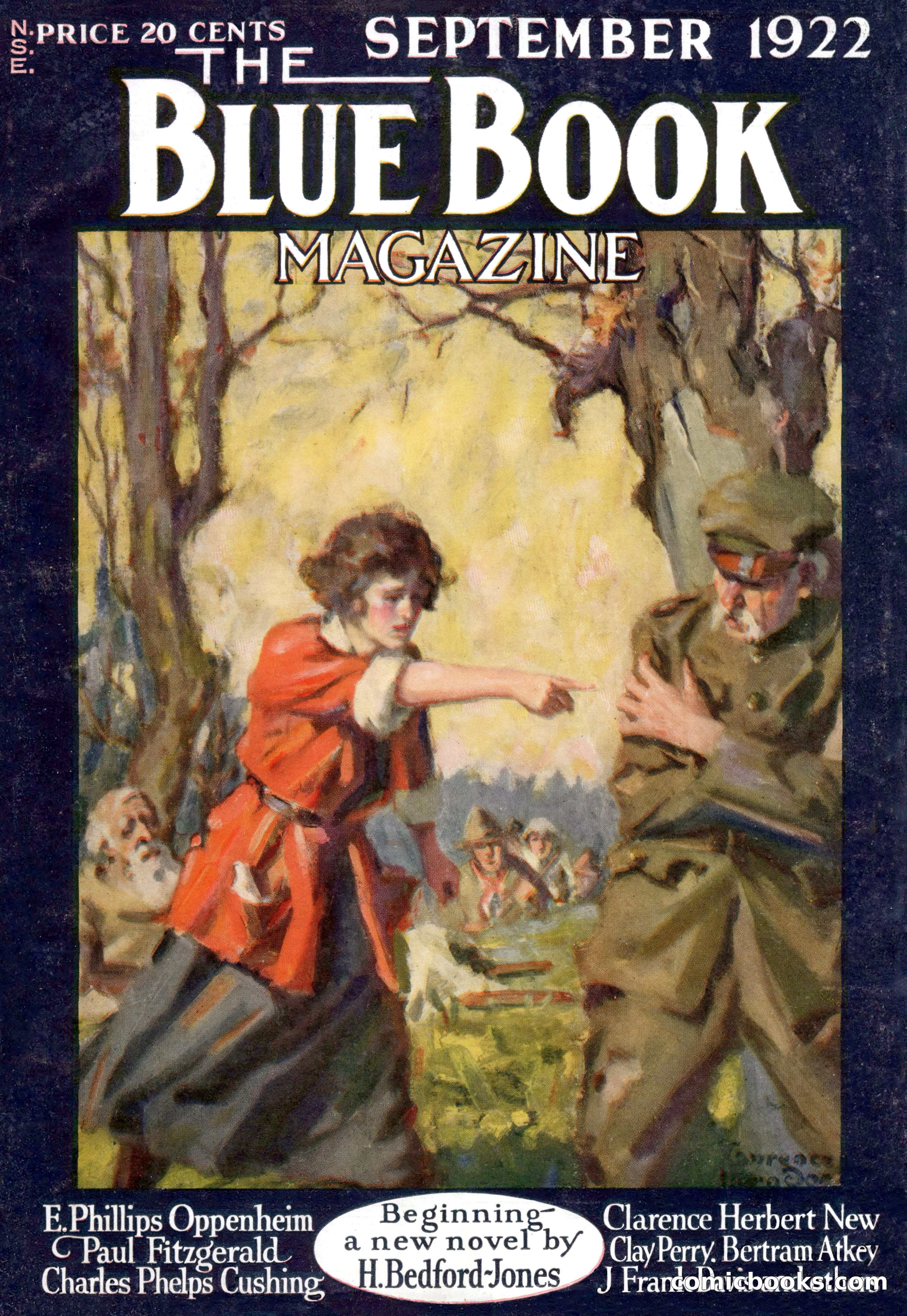 The Blue Book Magazine, September 1922 — page 1 of 204