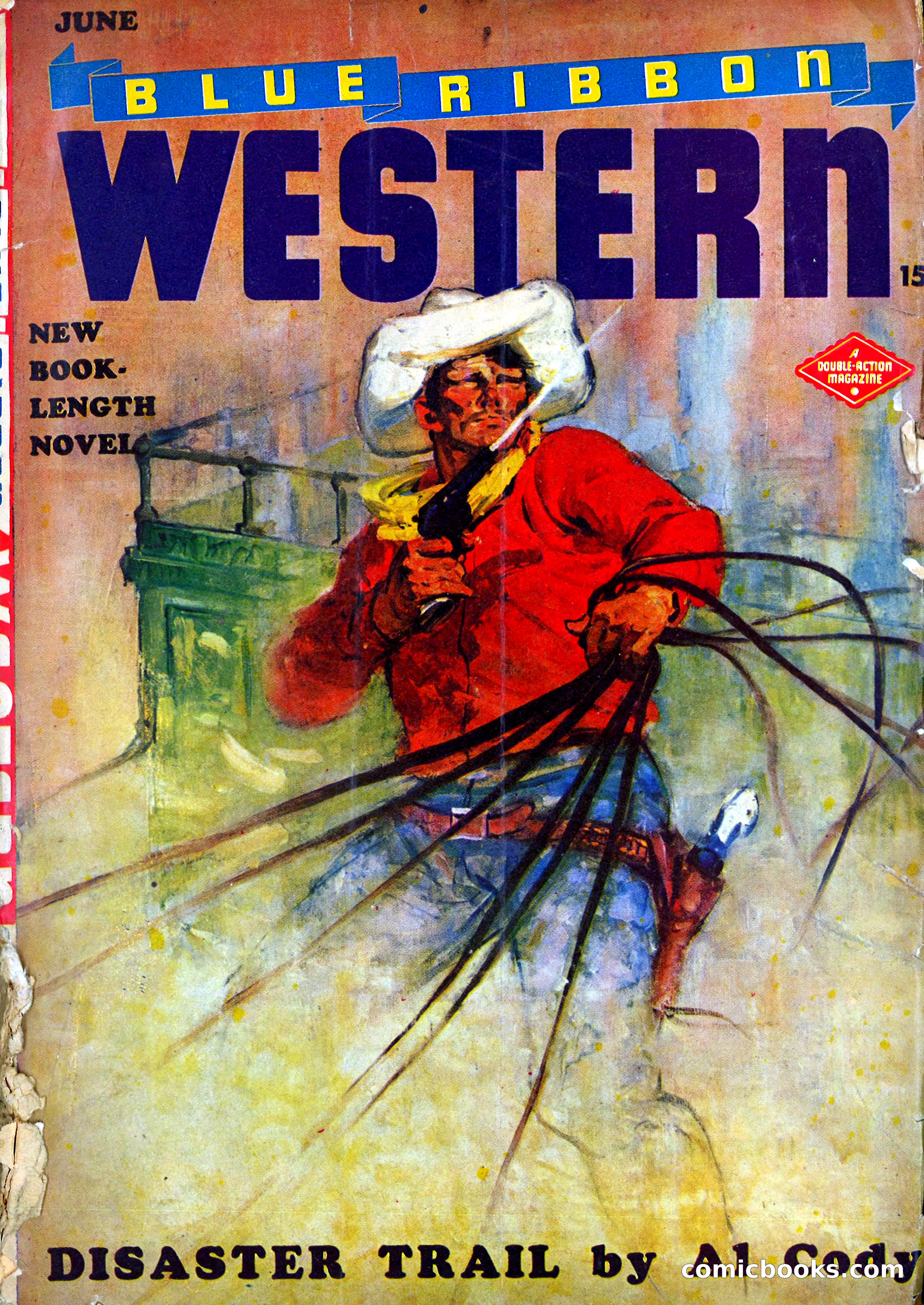 Blue Ribbon Western, June 1948 — page 1 of 100