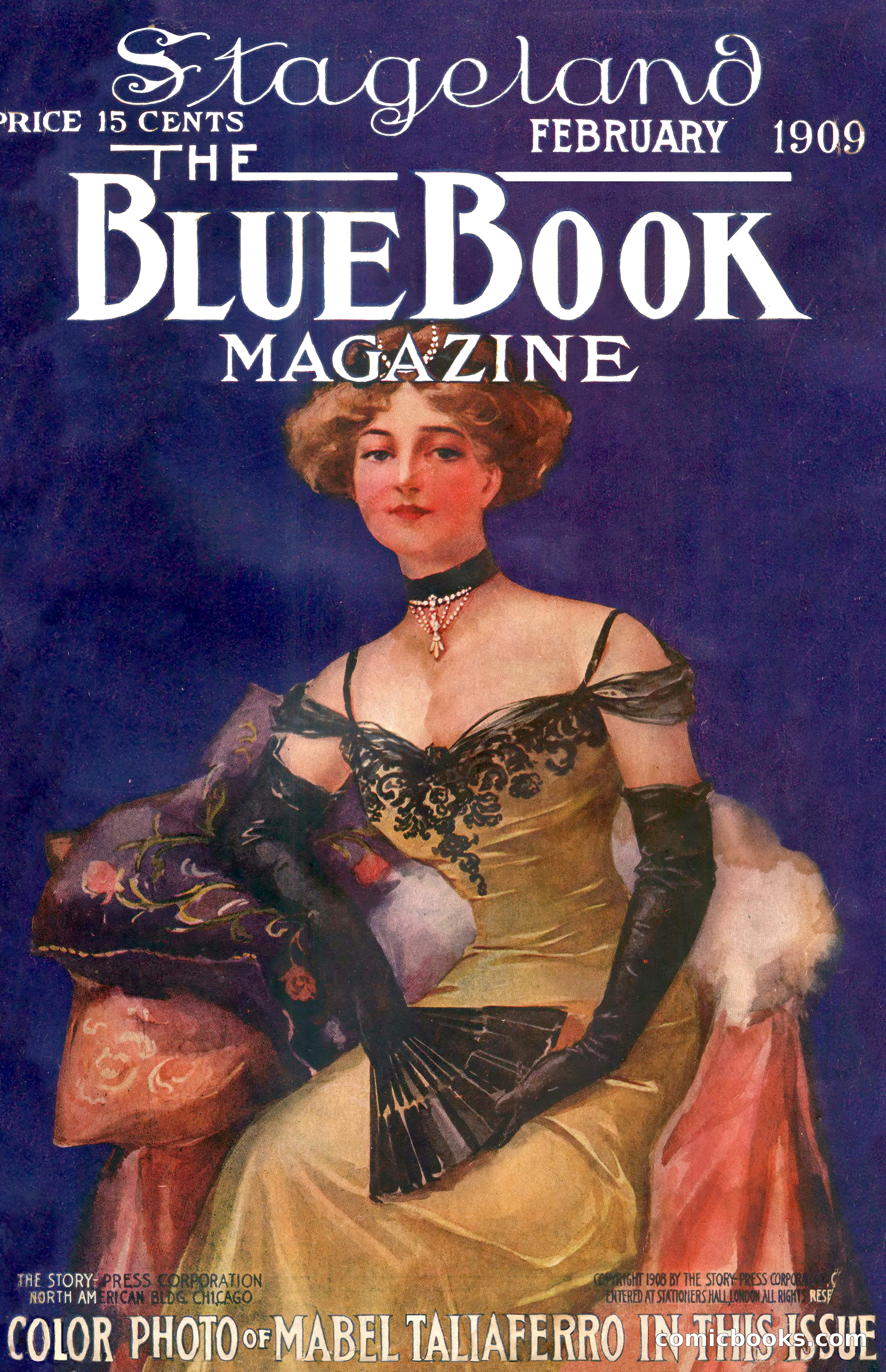 The Blue Book Magazine, February 1909 — page 1 of 244