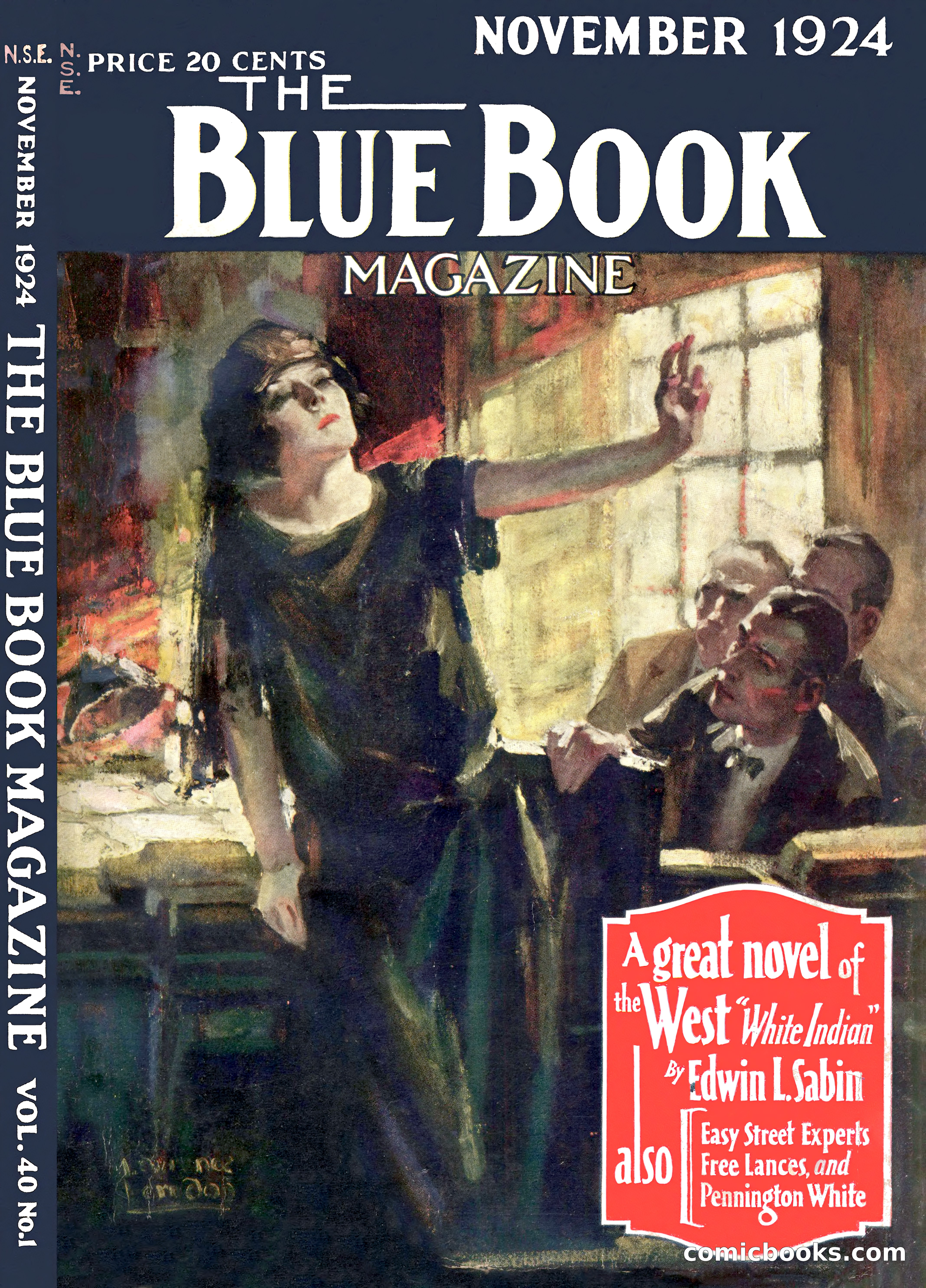 The Blue Book Magazine, November 1924 — page 1 of 212