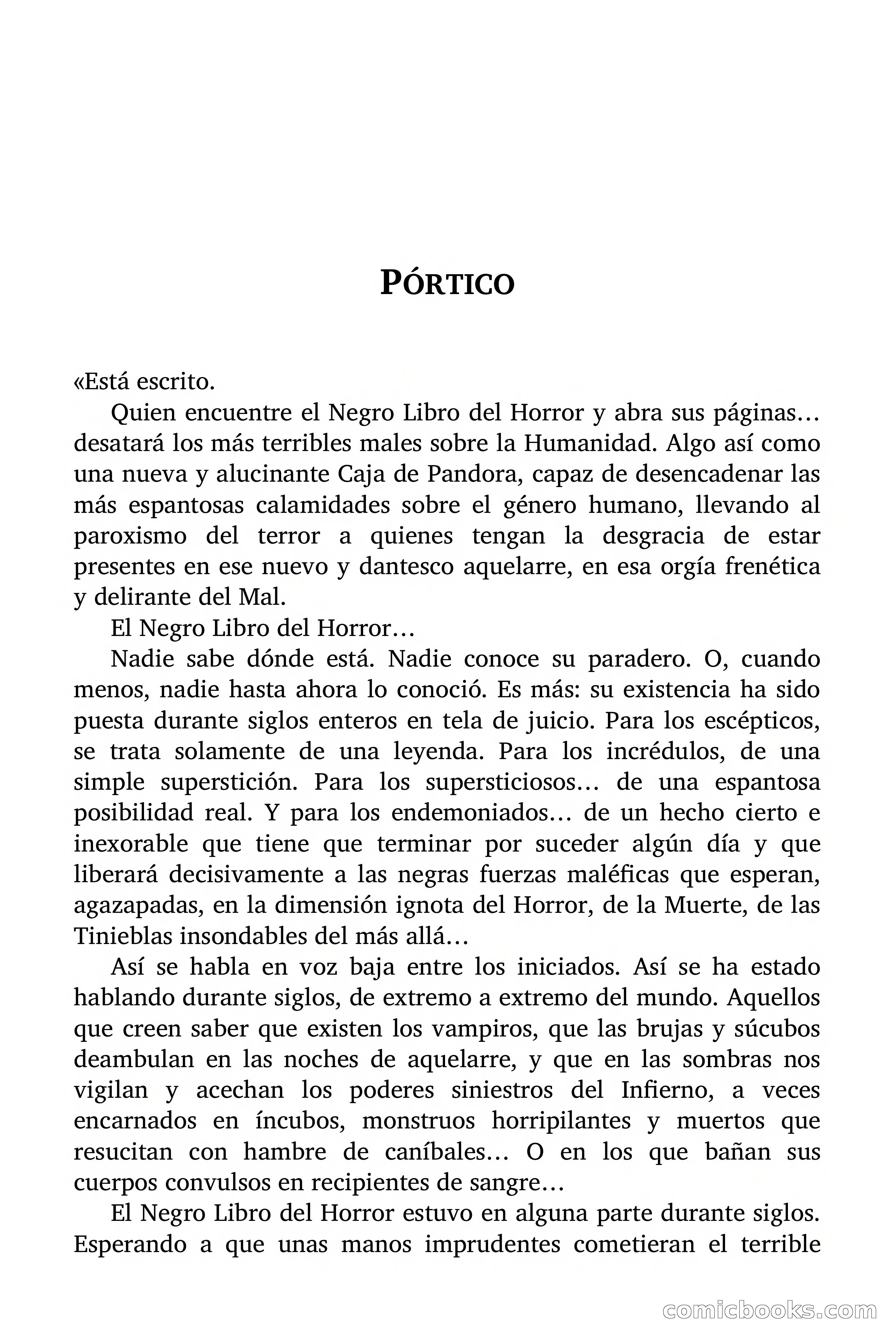 Selección Terror: El Negro Libro del Horror — page 6 of 88