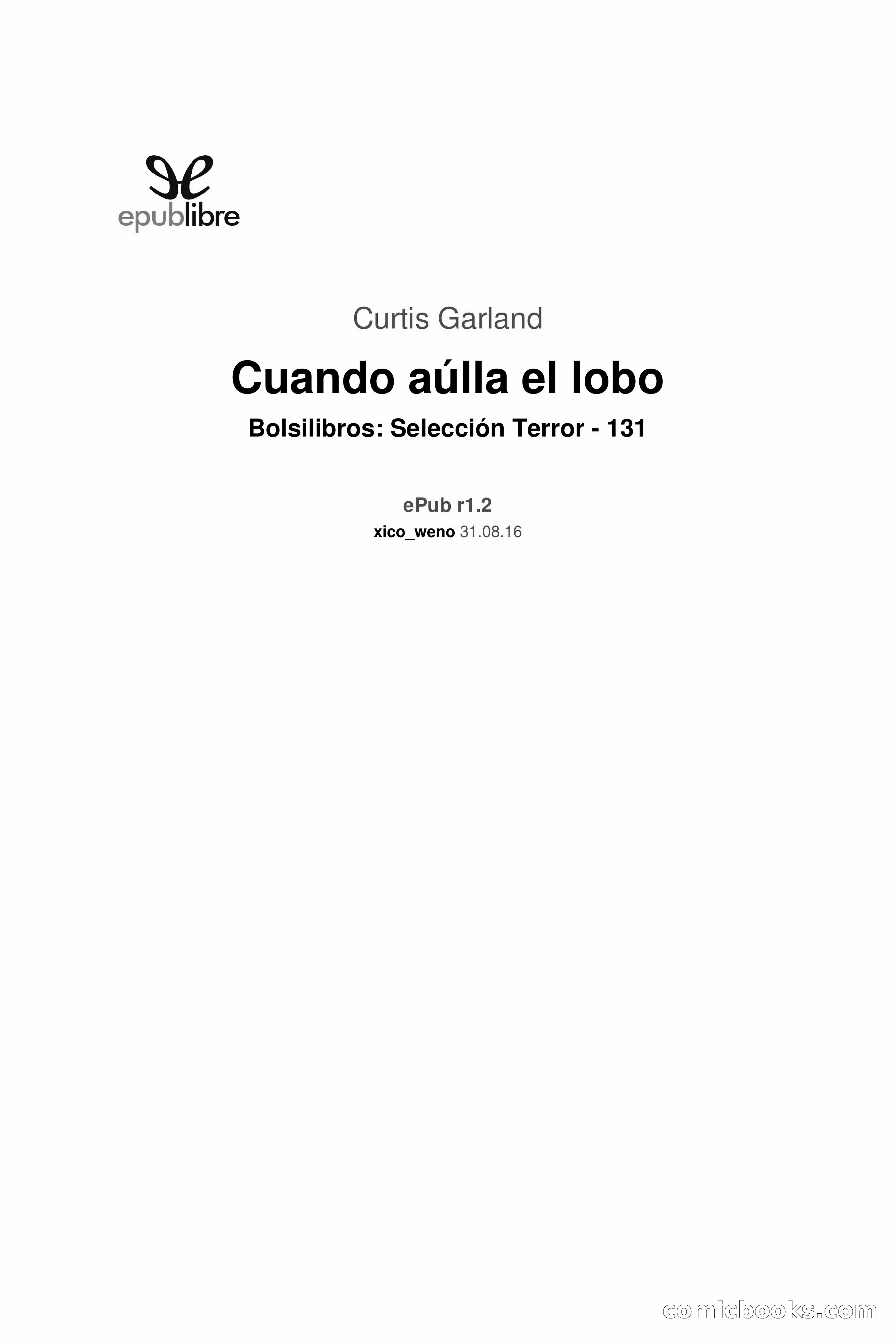 Selección Terror: Cuando aúlla el lobo — page 3 of 88