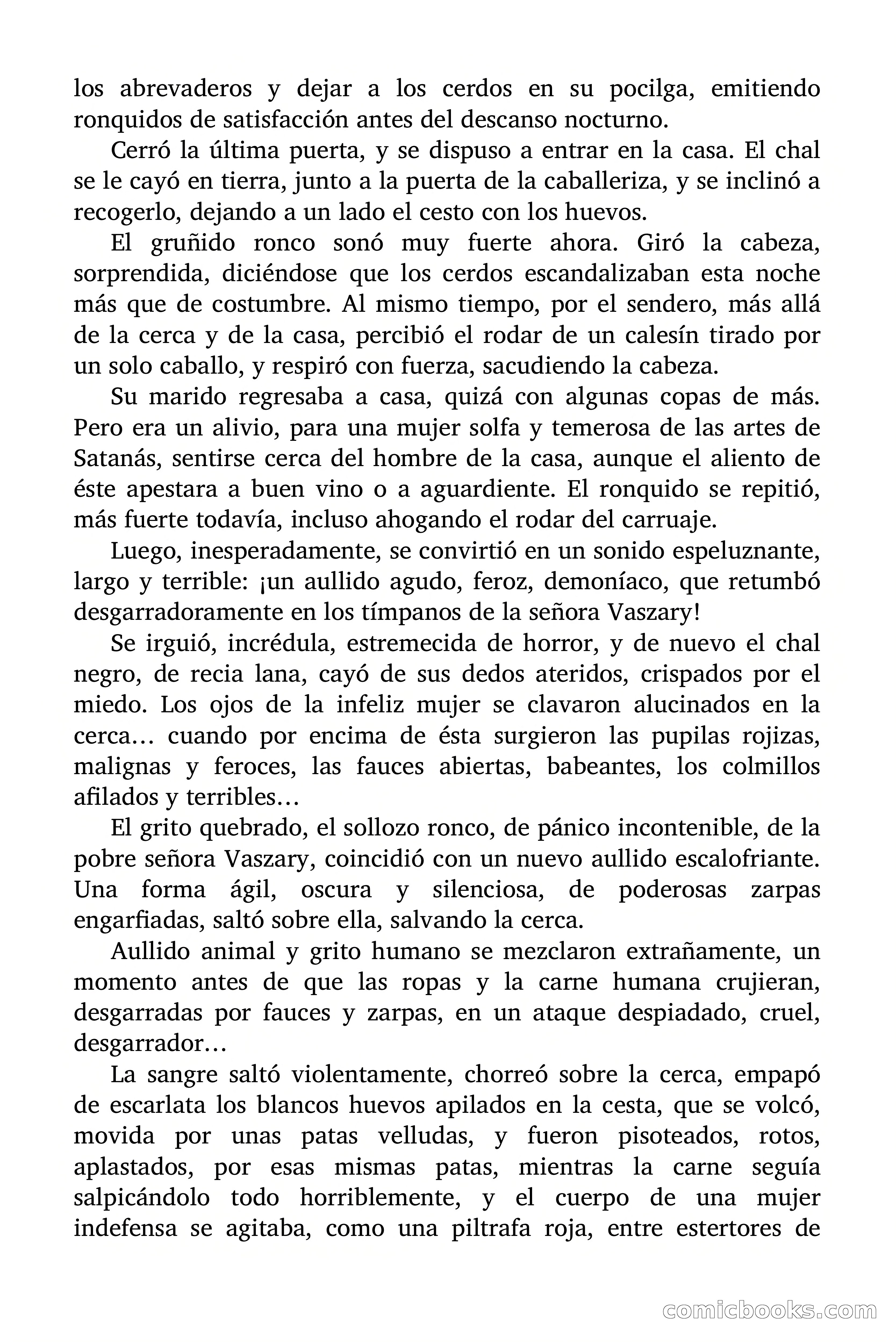 Selección Terror: Cuando aúlla el lobo — page 39 of 88