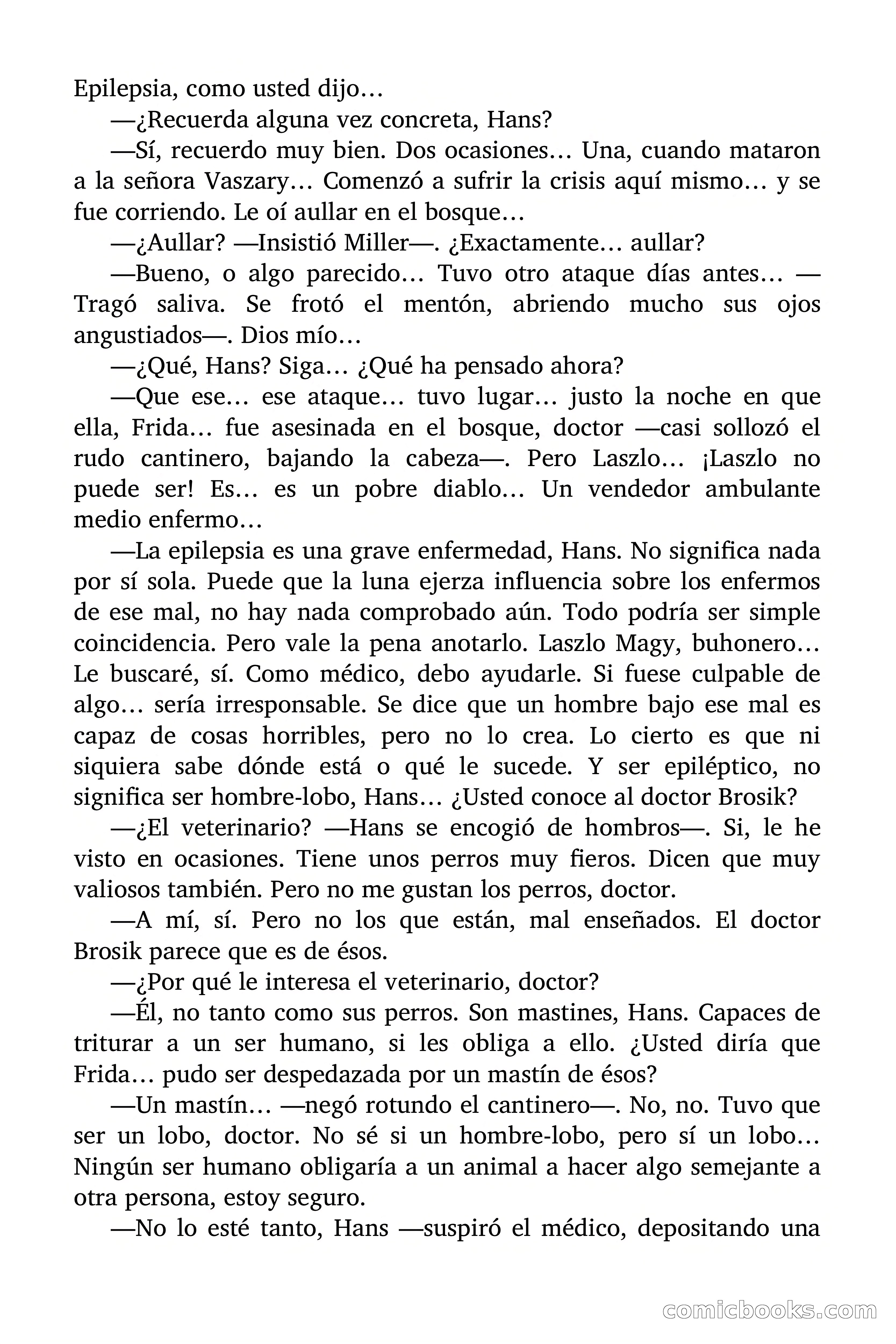 Selección Terror: Cuando aúlla el lobo — page 62 of 88