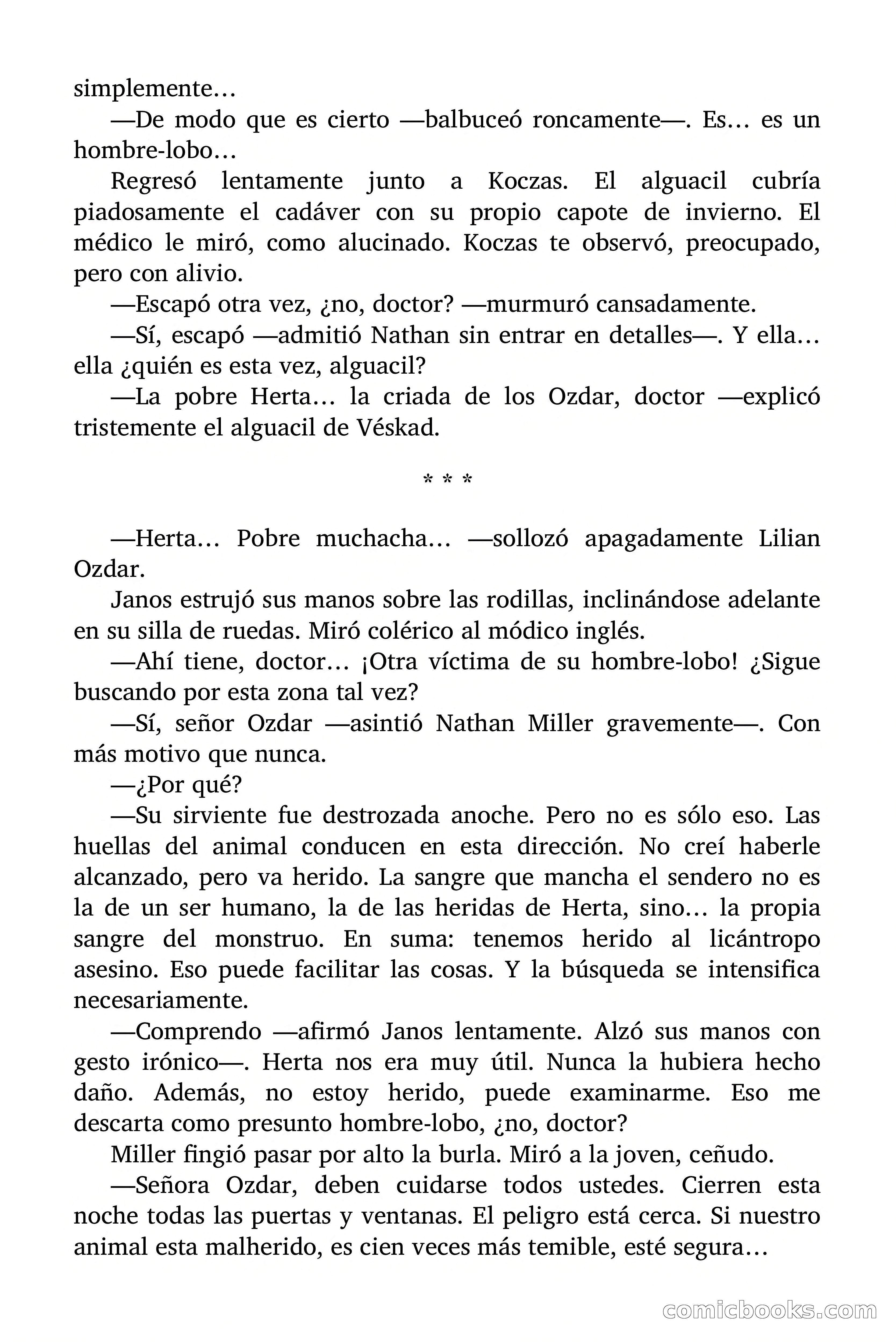 Selección Terror: Cuando aúlla el lobo — page 70 of 88