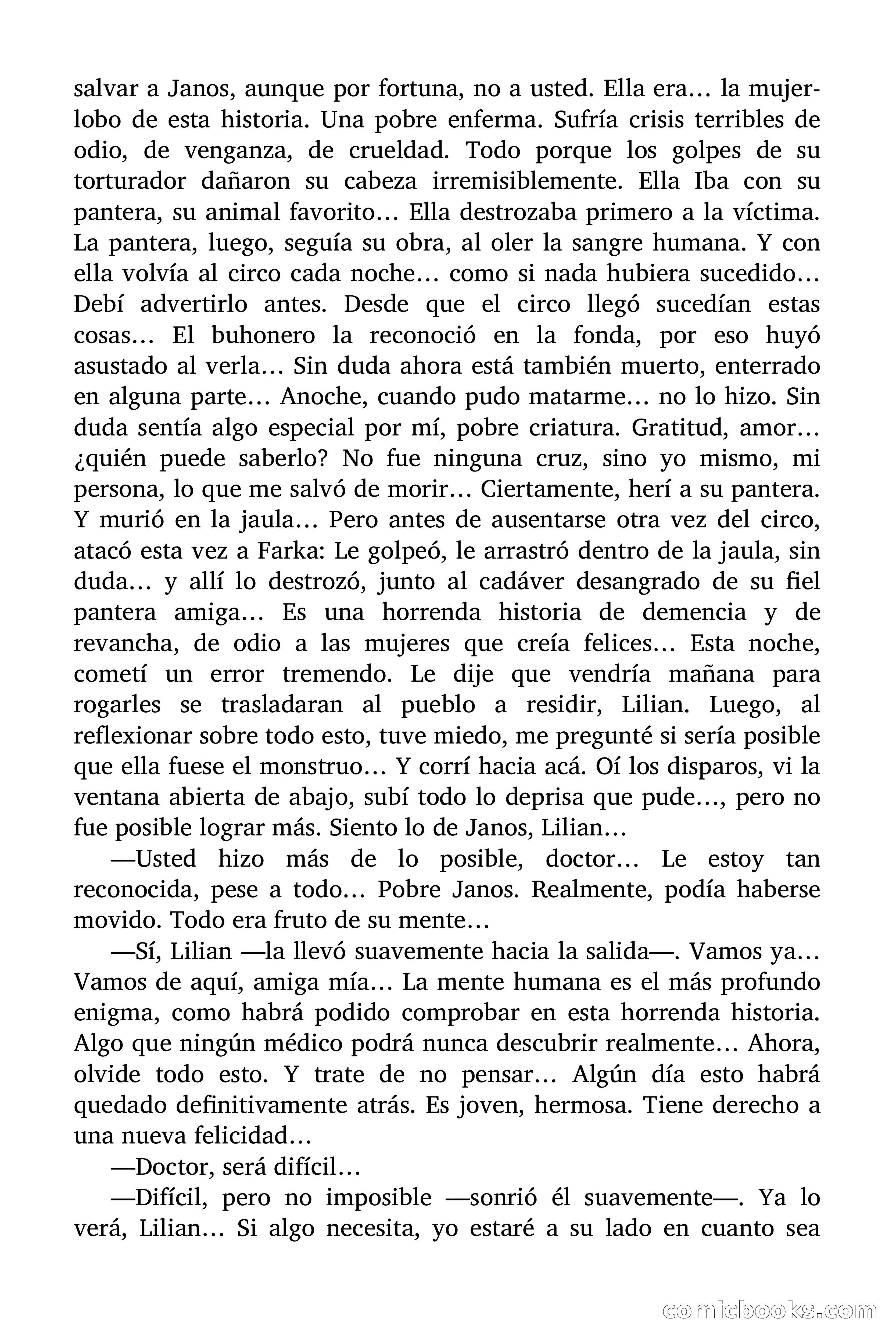 Selección Terror: Cuando aúlla el lobo — page 85 of 88