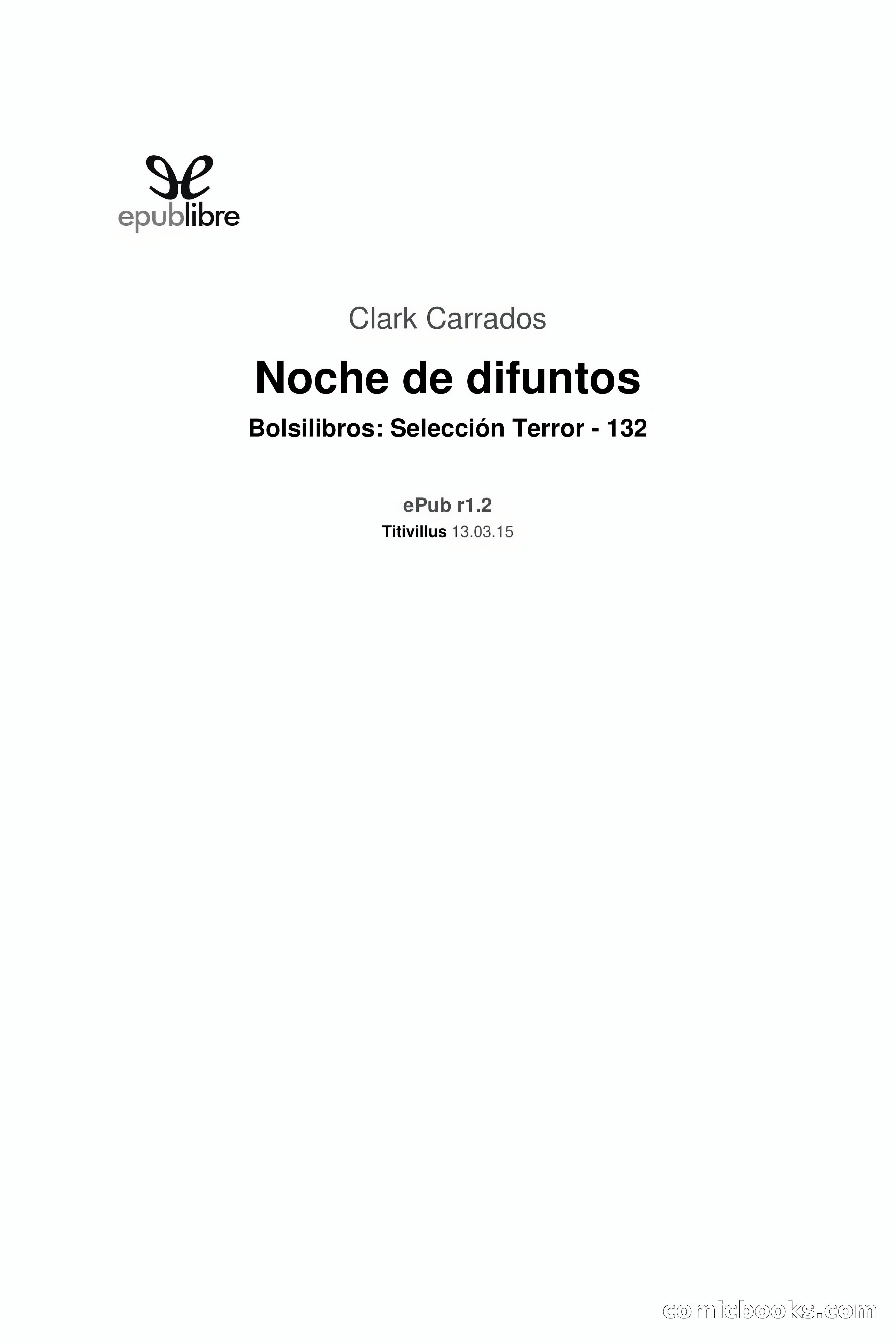 Selección Terror: Noche de Difuntos — page 3 of 95