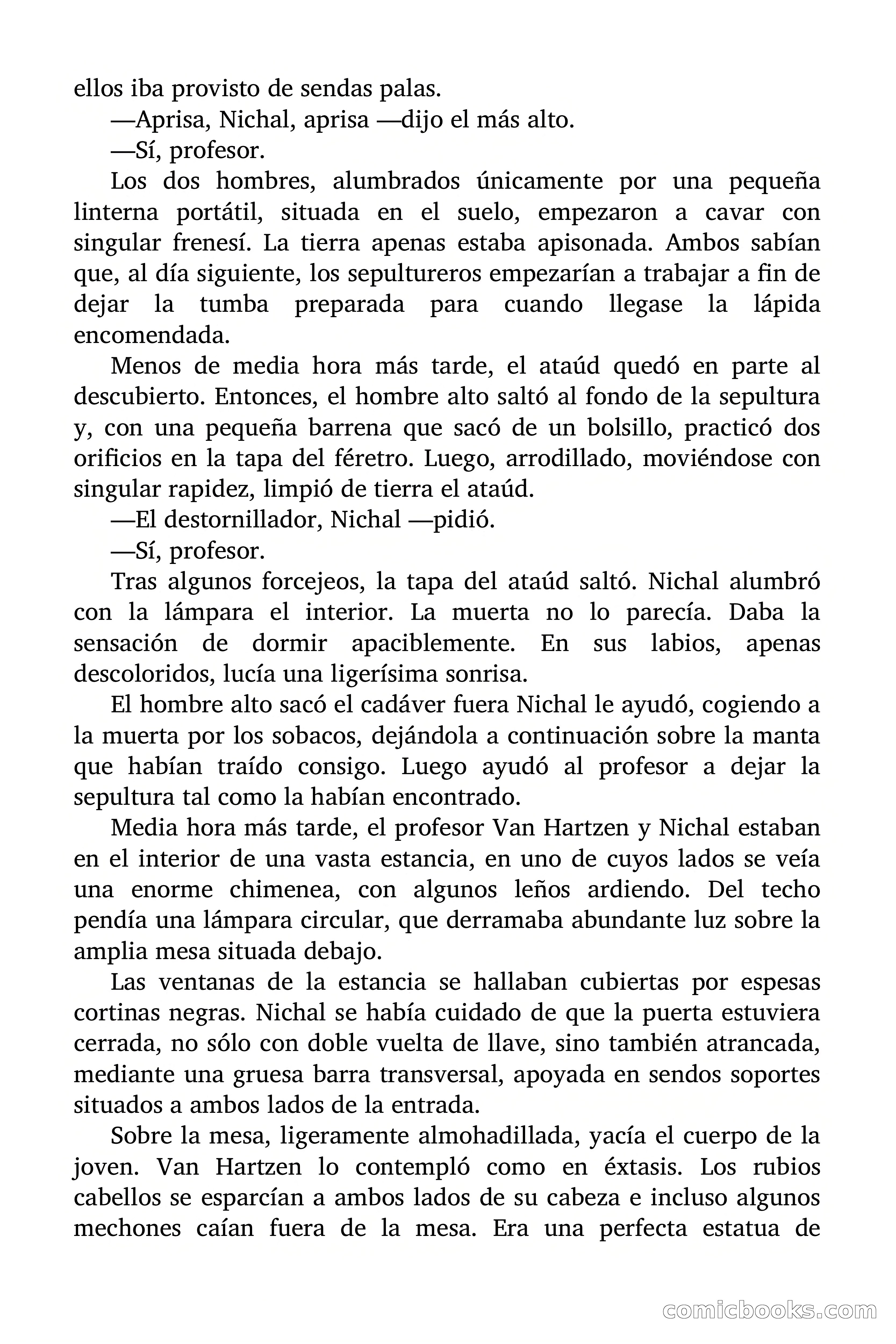 Selección Terror: La tumba es mi casa (Clark Carrados) — page 7 of 94