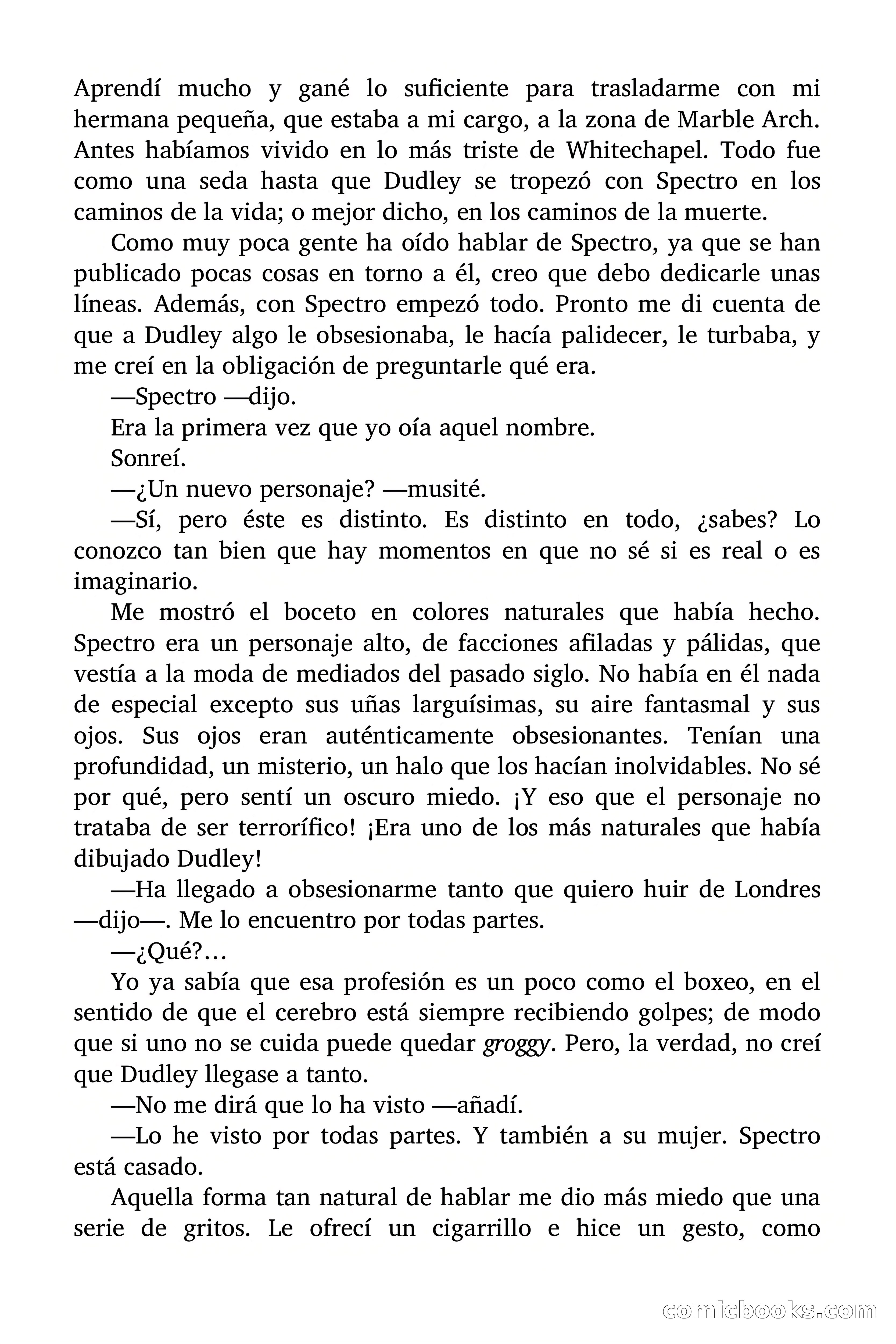 Selección Terror: El Honorable Matrimonio Spectro — page 10 of 103