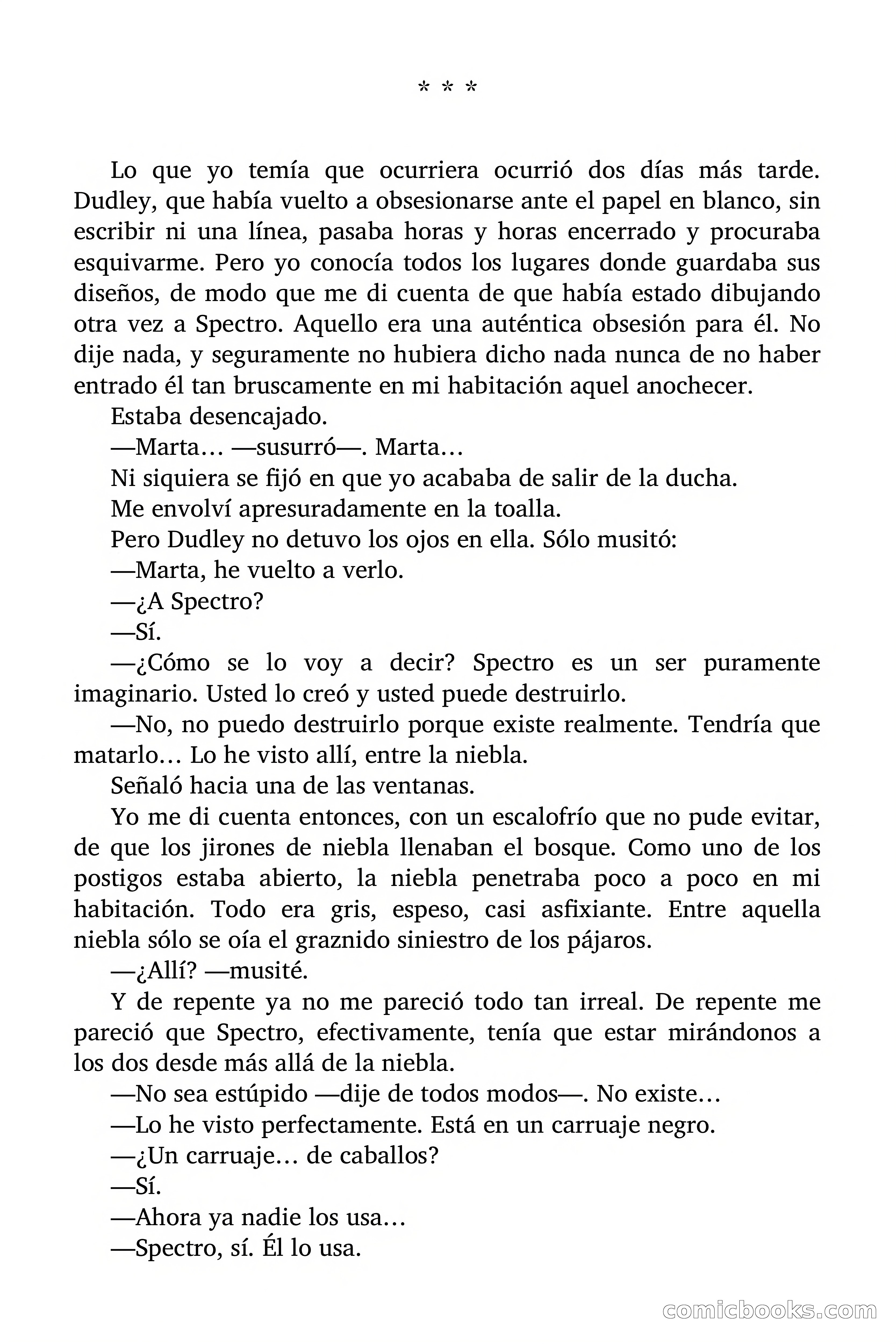 Selección Terror: El Honorable Matrimonio Spectro — page 12 of 103