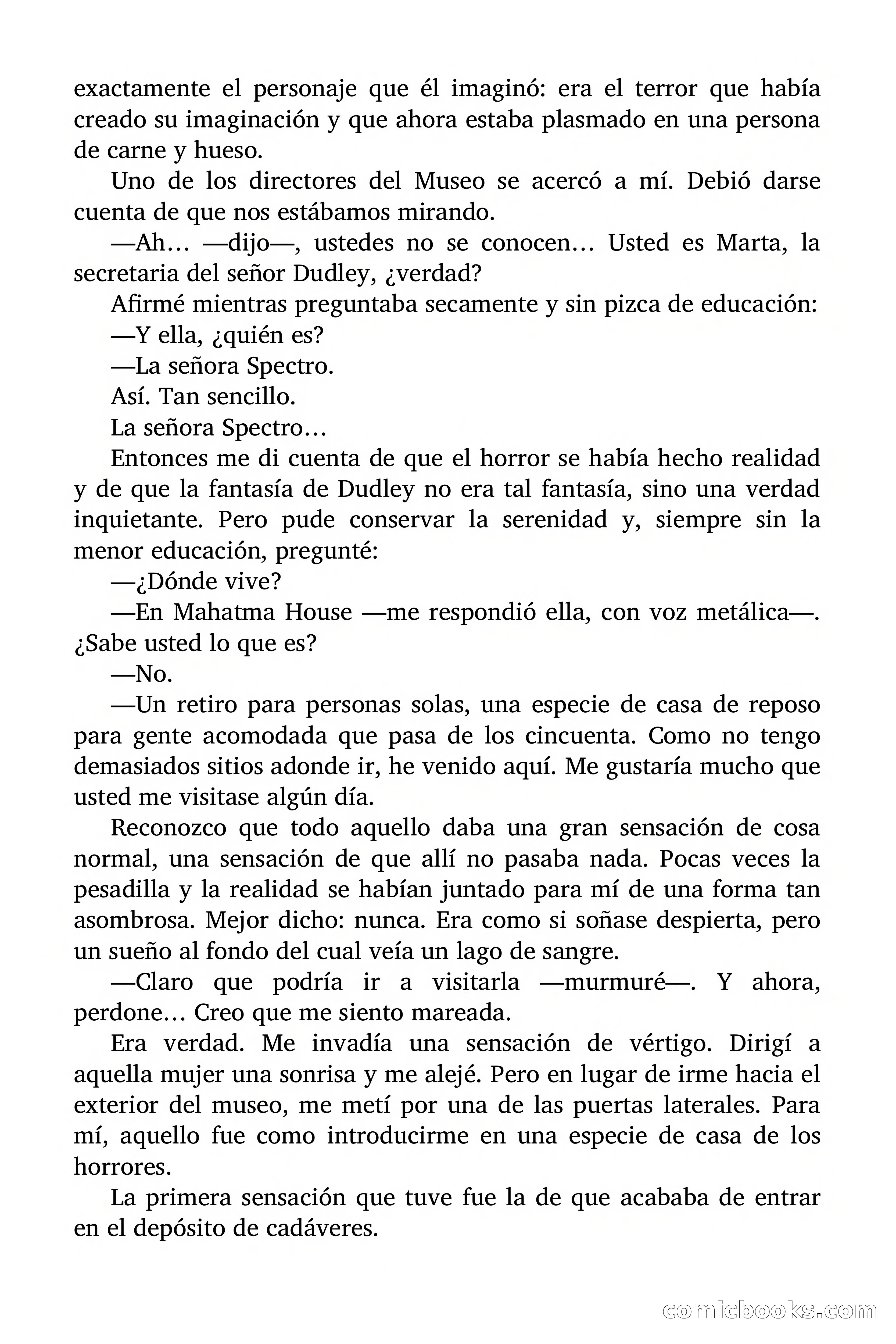 Selección Terror: El Honorable Matrimonio Spectro — page 18 of 103