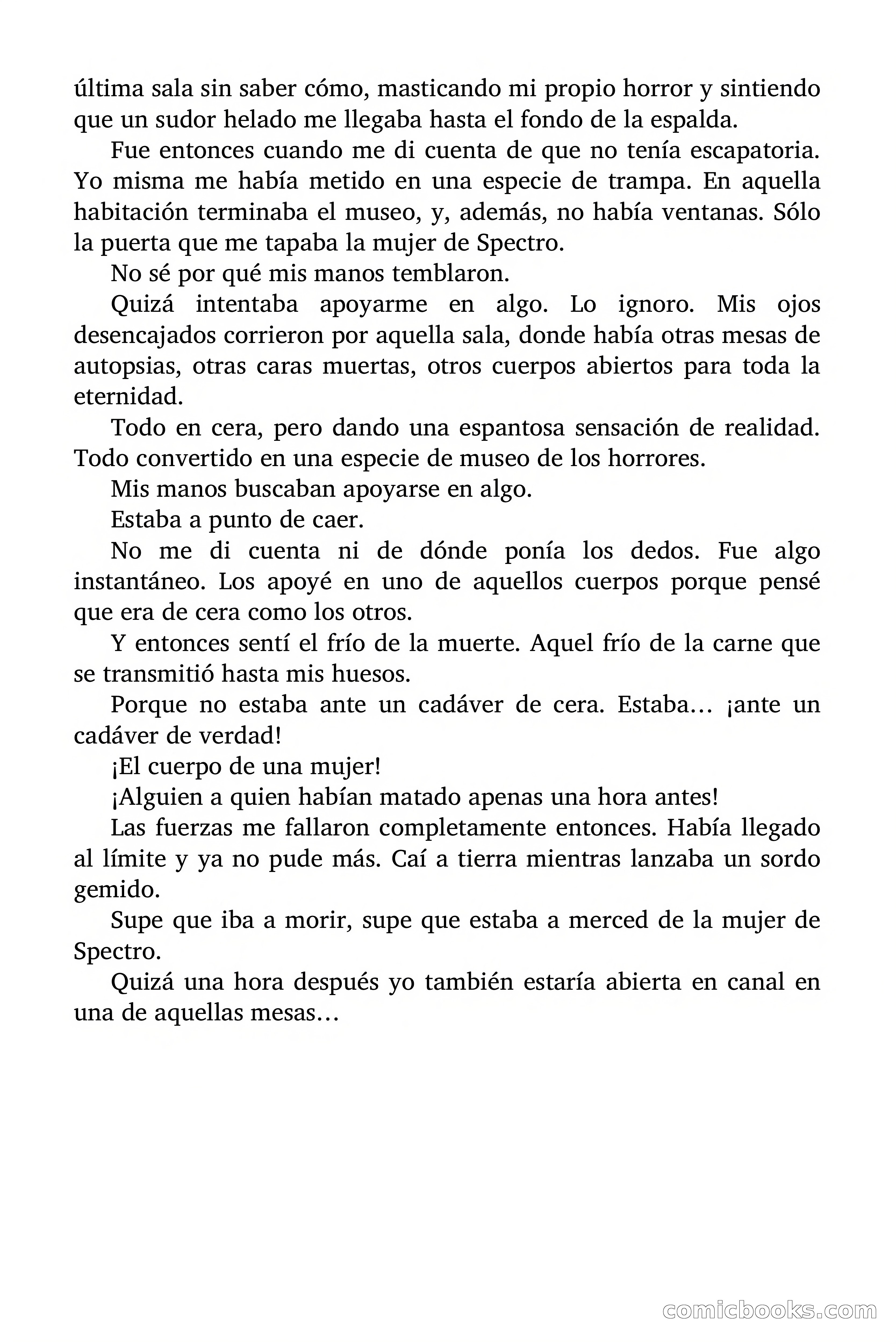 Selección Terror: El Honorable Matrimonio Spectro — page 20 of 103
