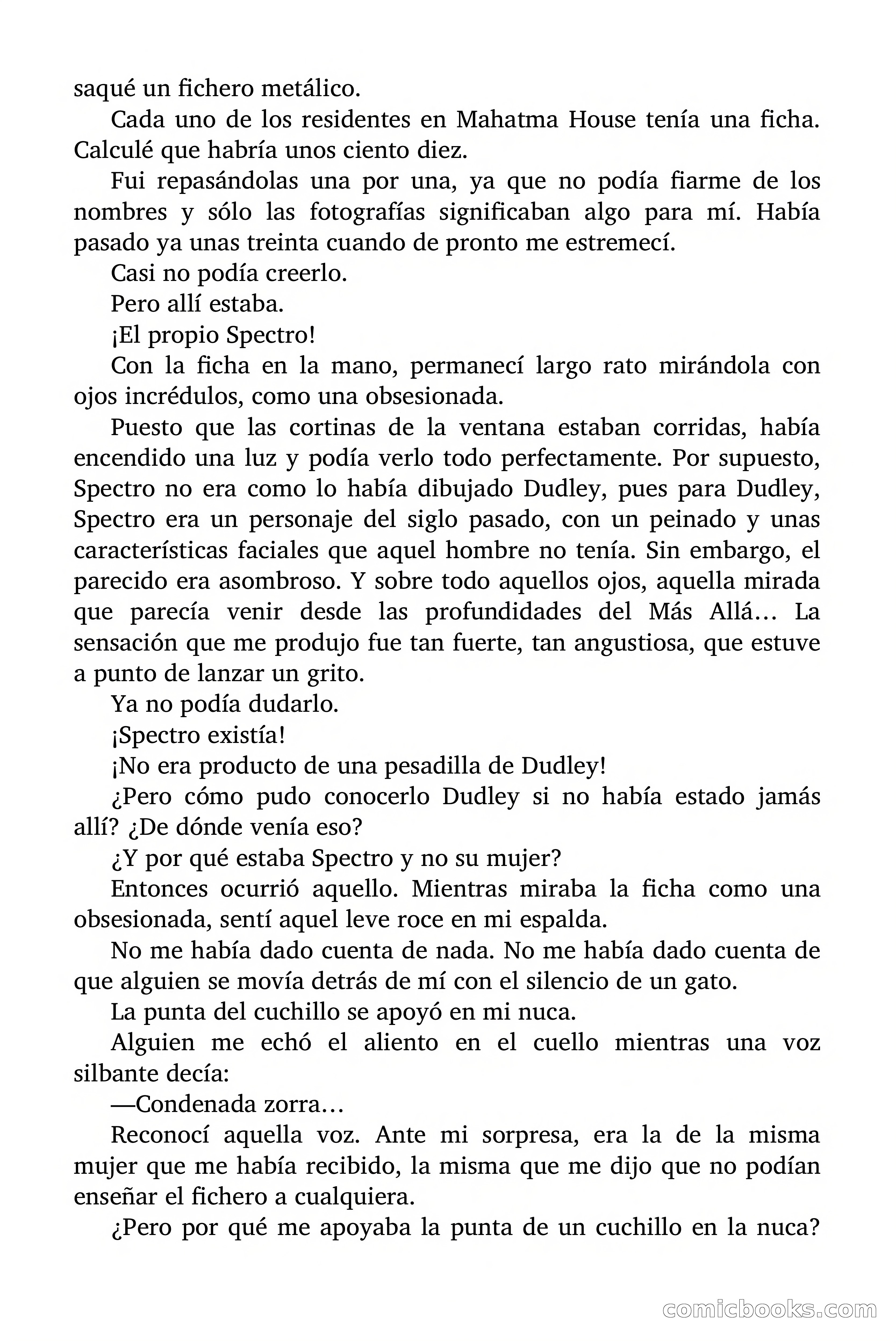 Selección Terror: El Honorable Matrimonio Spectro — page 30 of 103