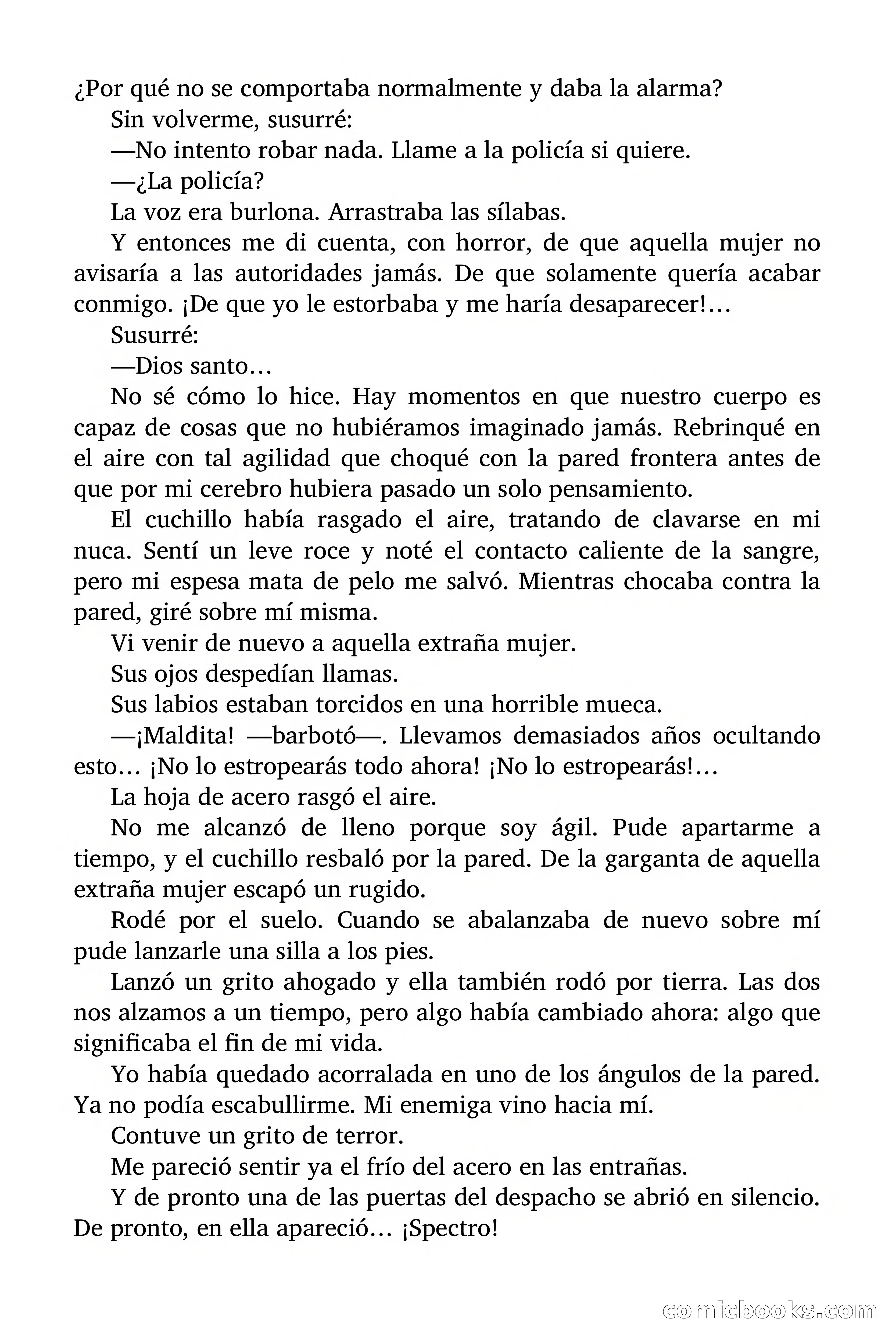 Selección Terror: El Honorable Matrimonio Spectro — page 31 of 103
