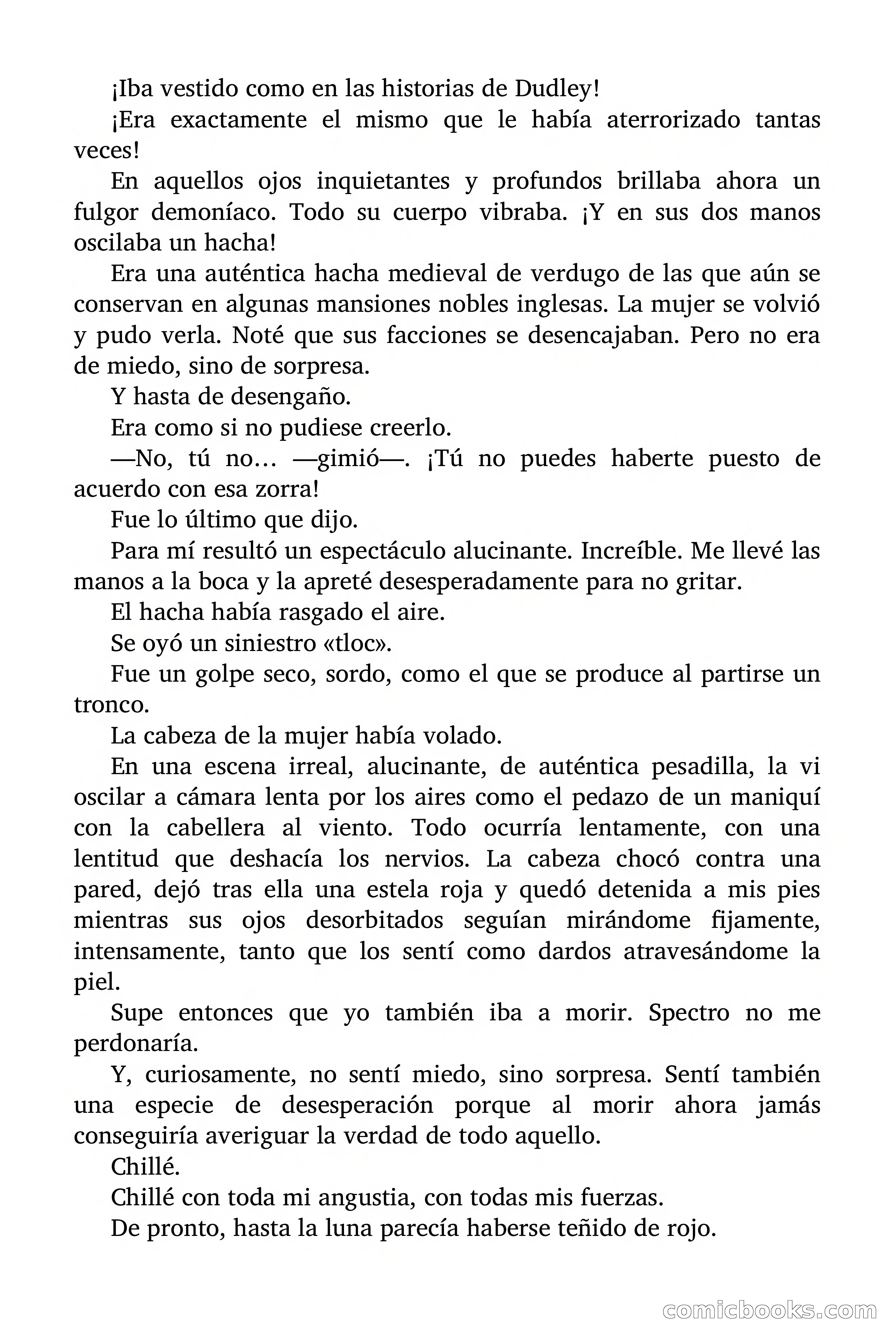 Selección Terror: El Honorable Matrimonio Spectro — page 32 of 103