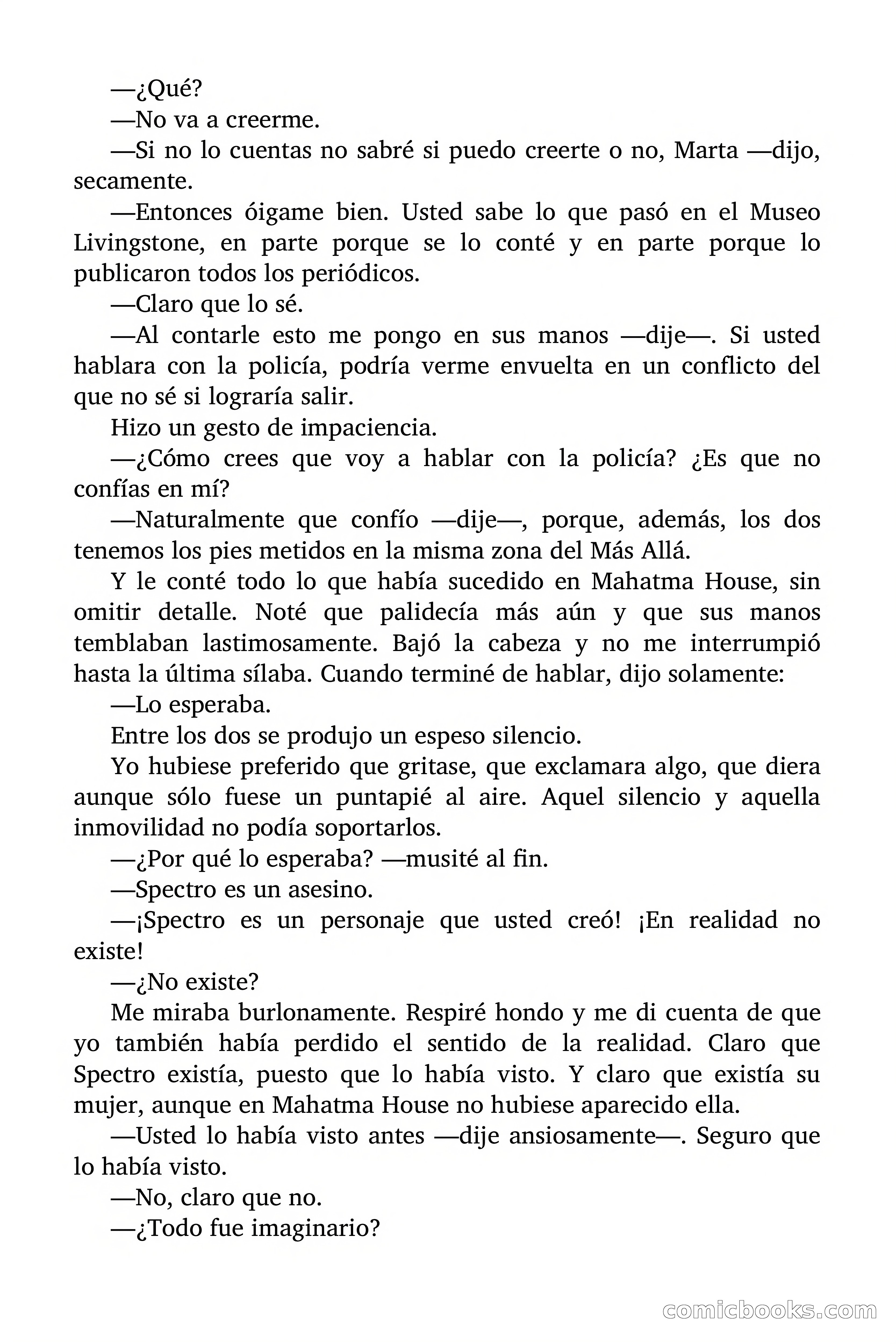 Selección Terror: El Honorable Matrimonio Spectro — page 36 of 103
