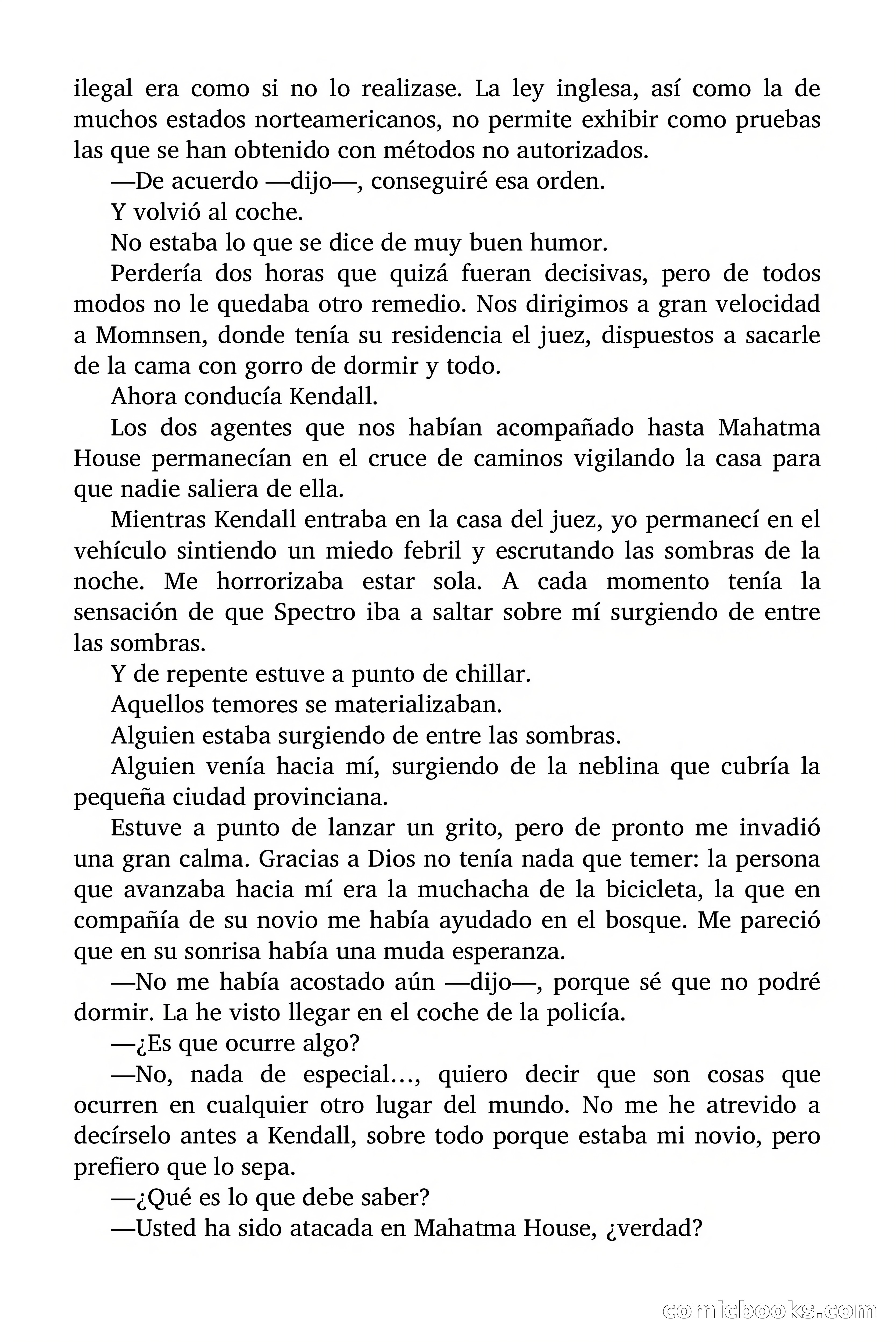 Selección Terror: El Honorable Matrimonio Spectro — page 72 of 103