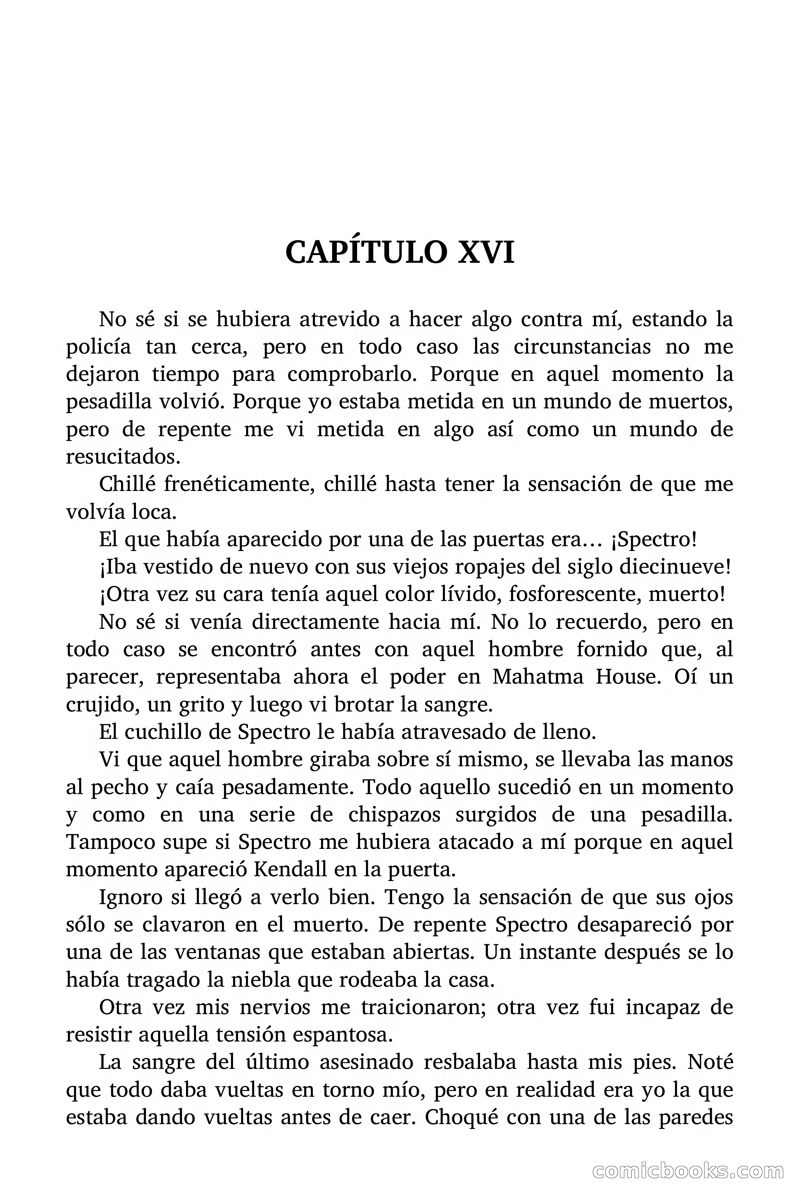 Selección Terror: El Honorable Matrimonio Spectro — page 79 of 103