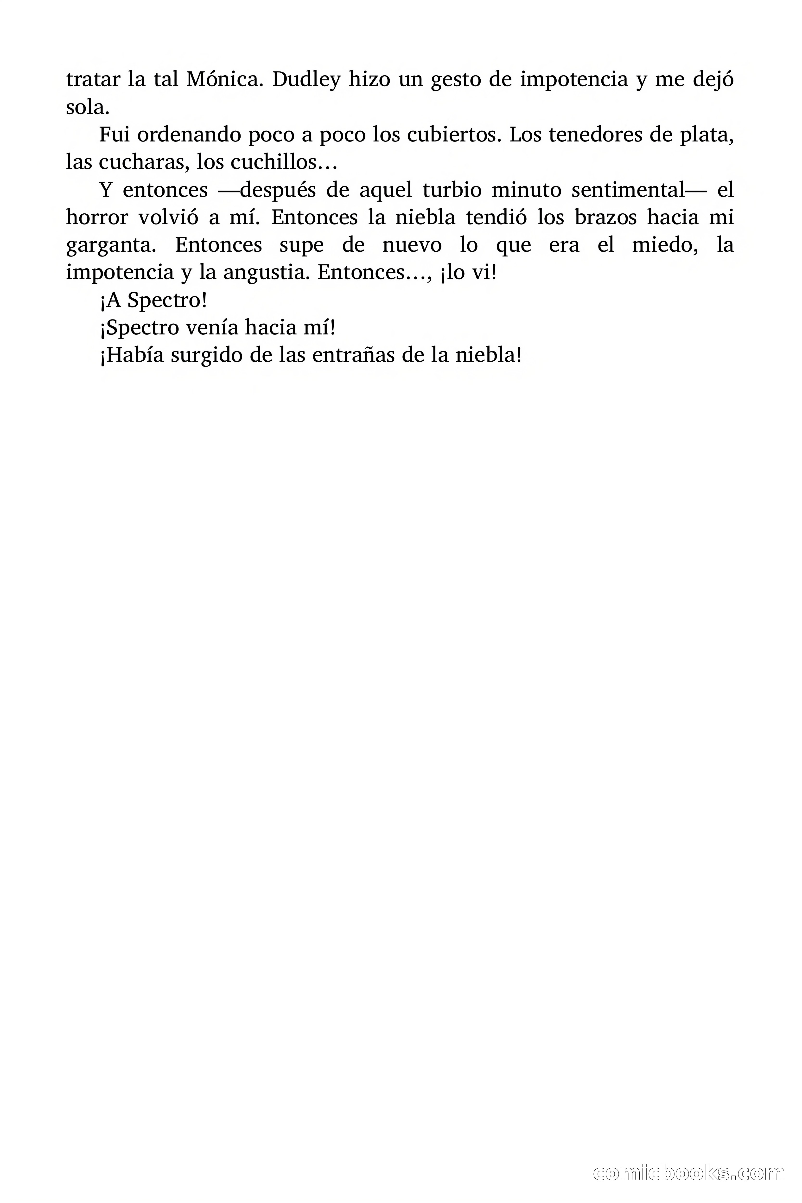 Selección Terror: El Honorable Matrimonio Spectro — page 86 of 103