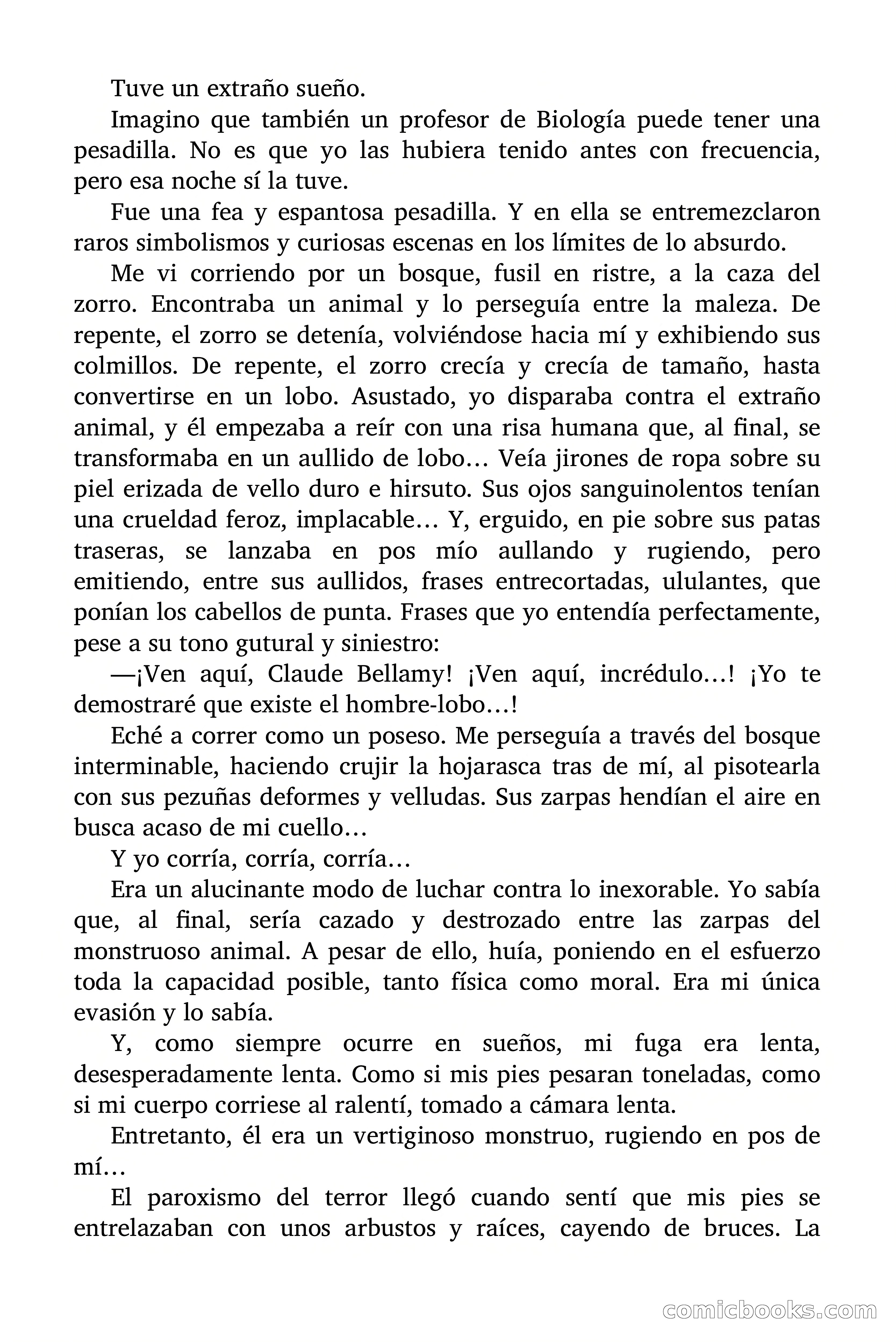 Selección Terror: Yo, hombre-lobo — page 18 of 95